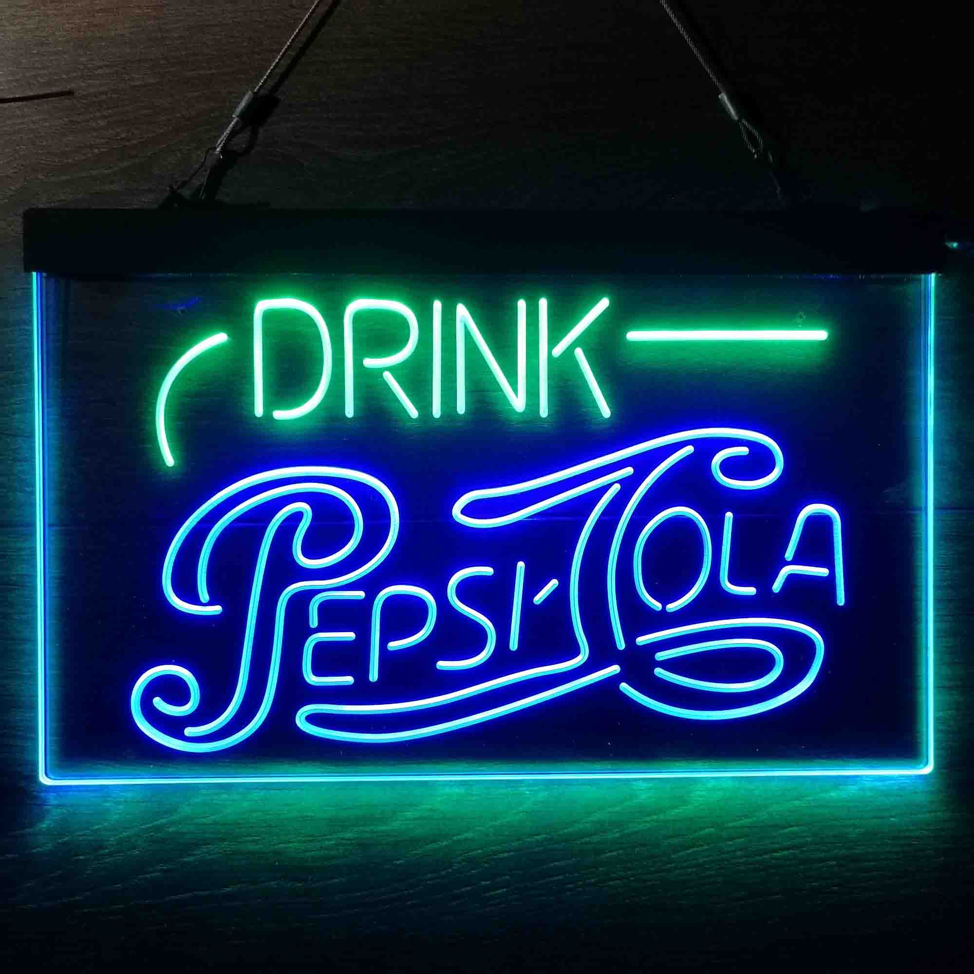 Drink Pepsi Cola LED Neon Sign