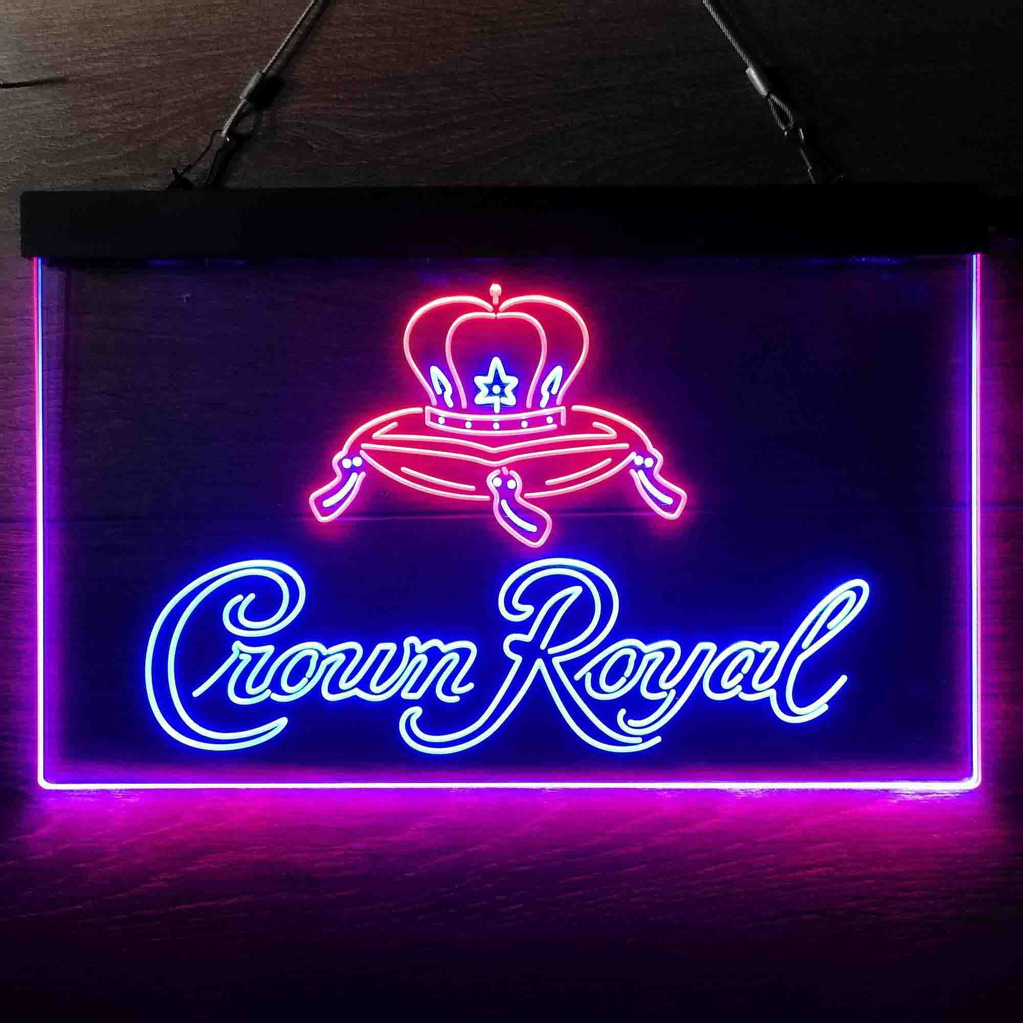 Crown Royal Delicate Line Wine LED Neon Sign