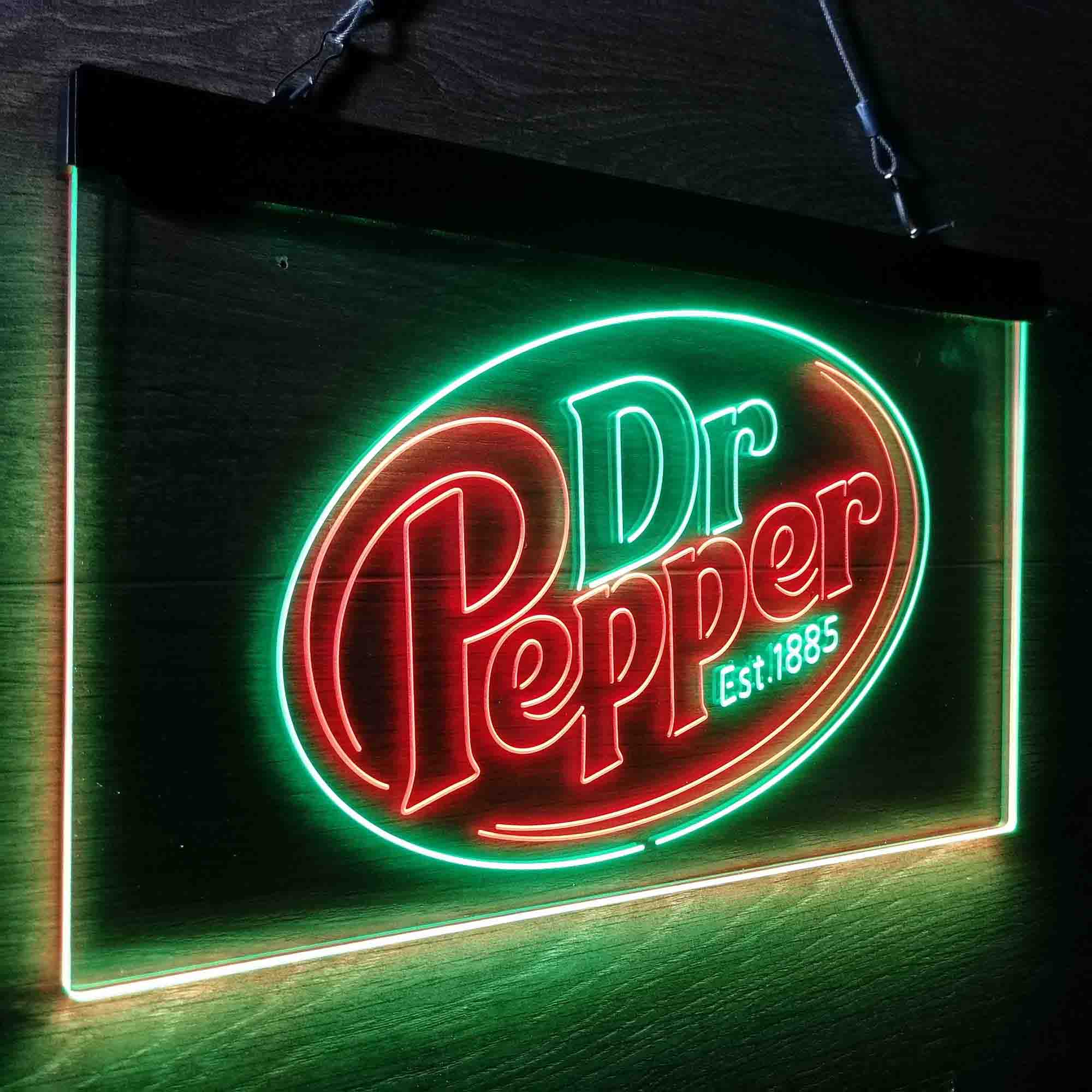 Dr Pepper Est 1885 LED Neon Sign