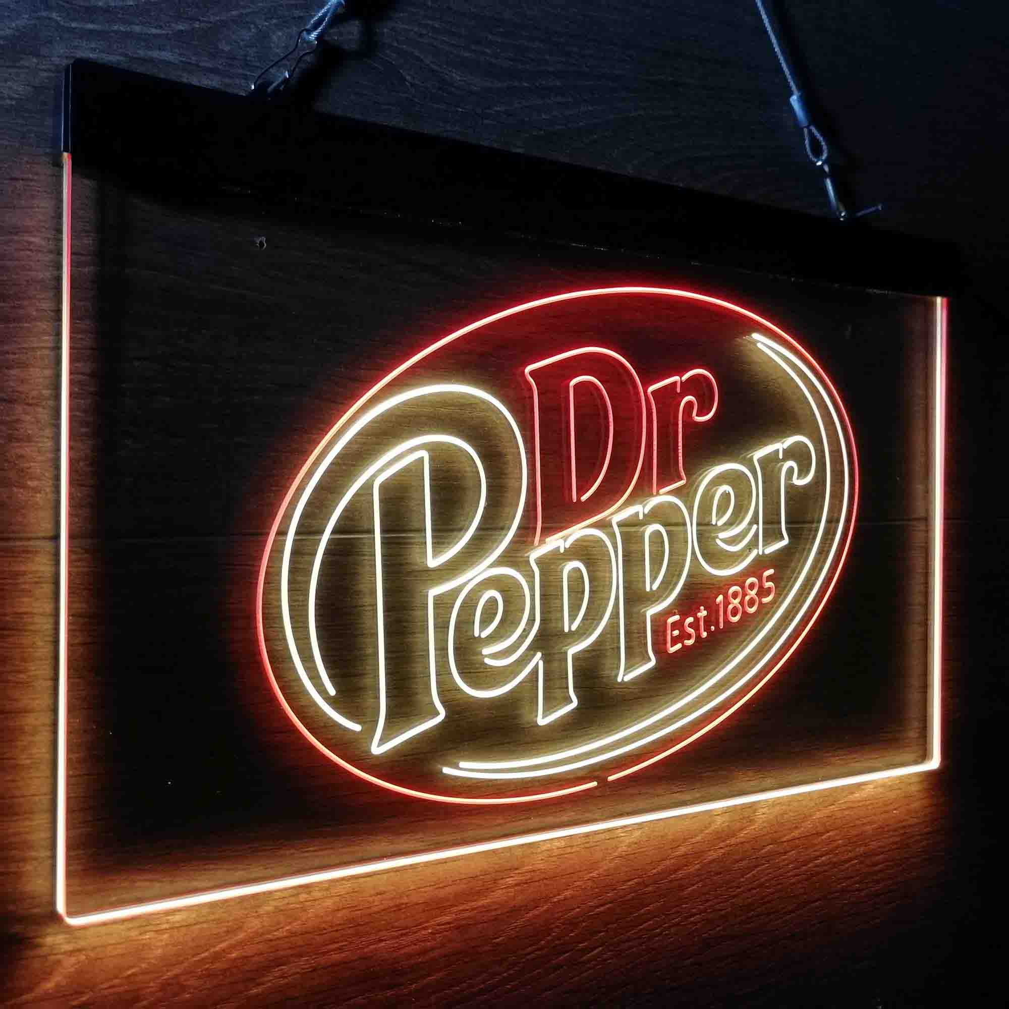 Dr Pepper Est 1885 LED Neon Sign