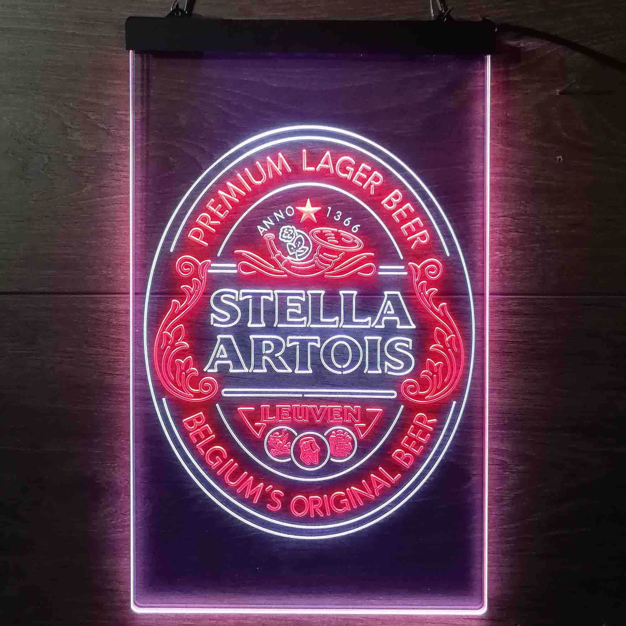 Stella Artois Larger Beer LED Neon Sign