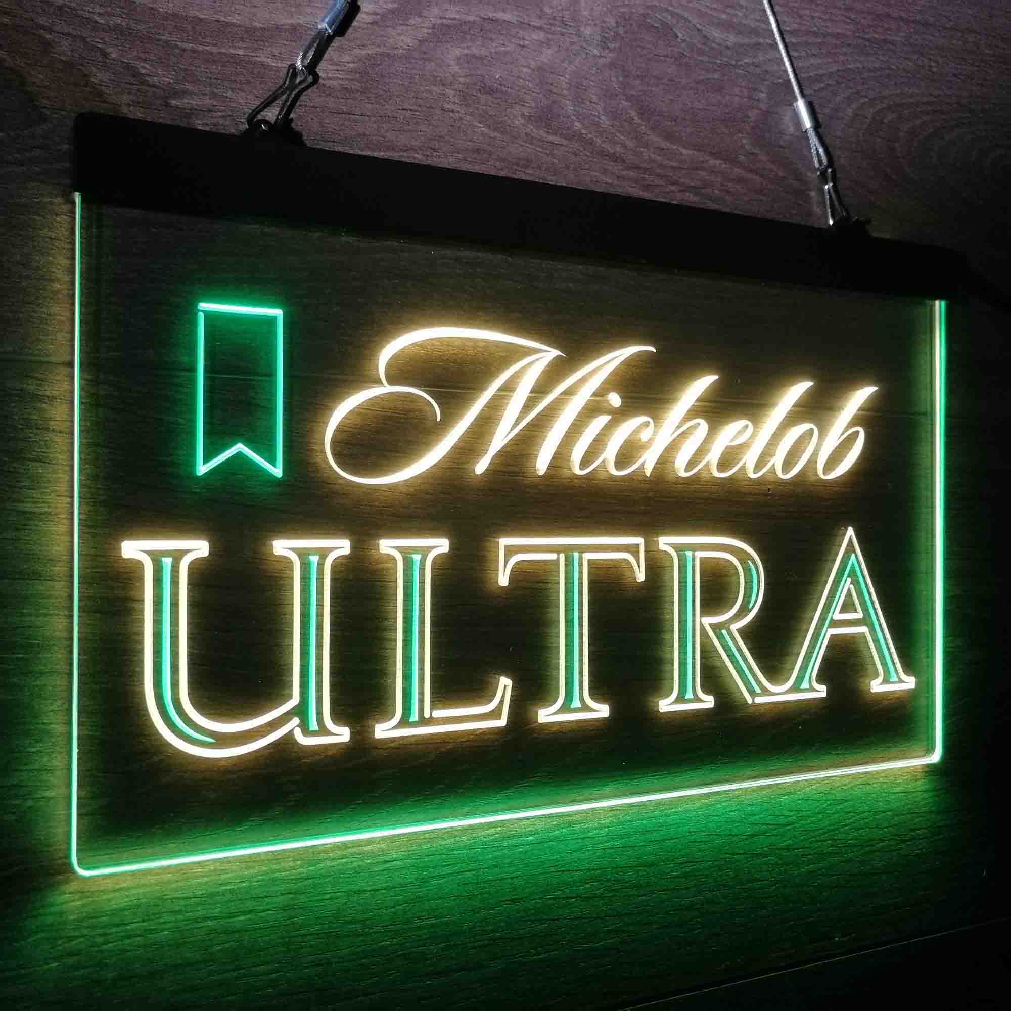 Michelobs Ultra Beer LED Neon Sign