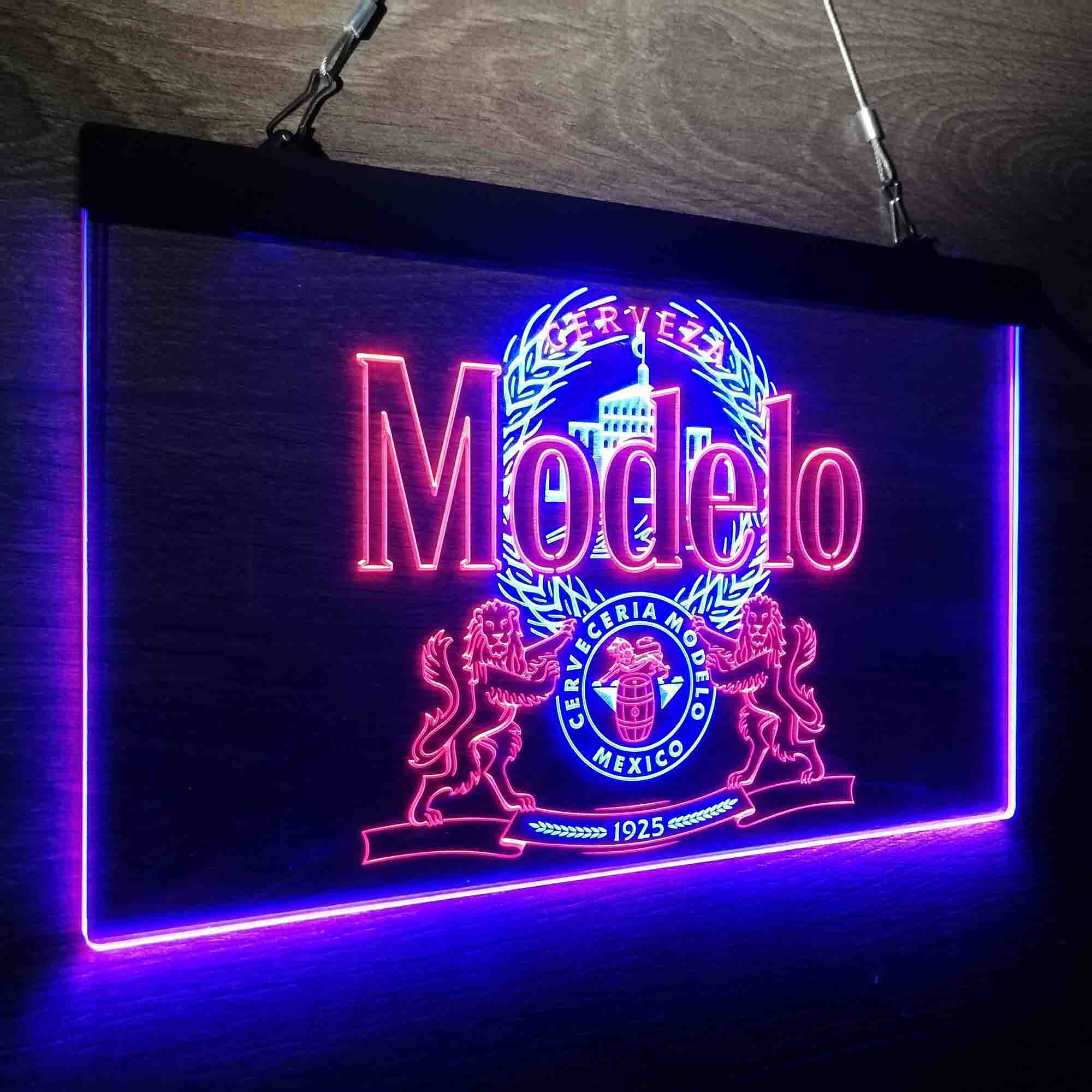 Modelos Especials Beer Cervecerias Modelos Mexico LED Neon Sign