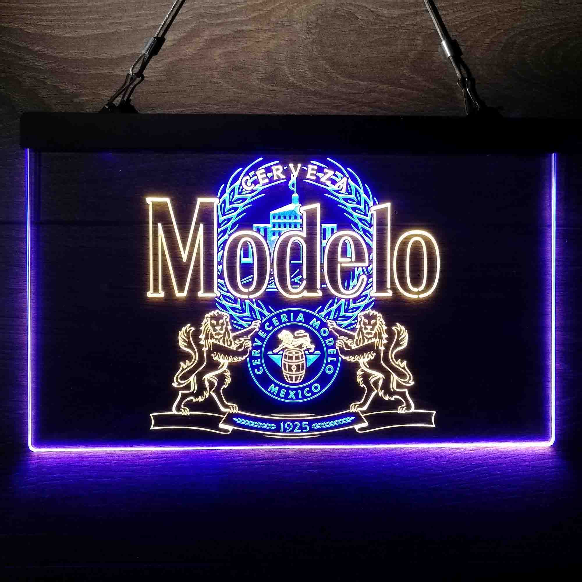 Modelos Especials Beer Cervecerias Modelos Mexico LED Neon Sign