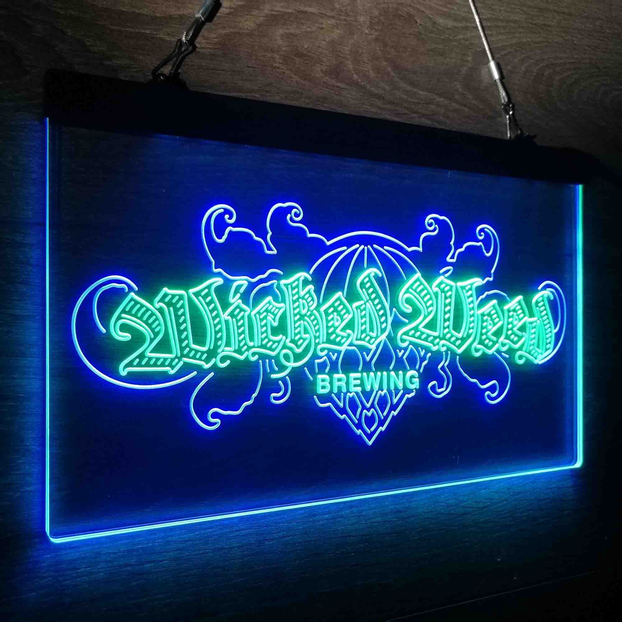 Wicked Weed Brewing Co. Neon Light Up Sign - Joyatwall – joyatwall