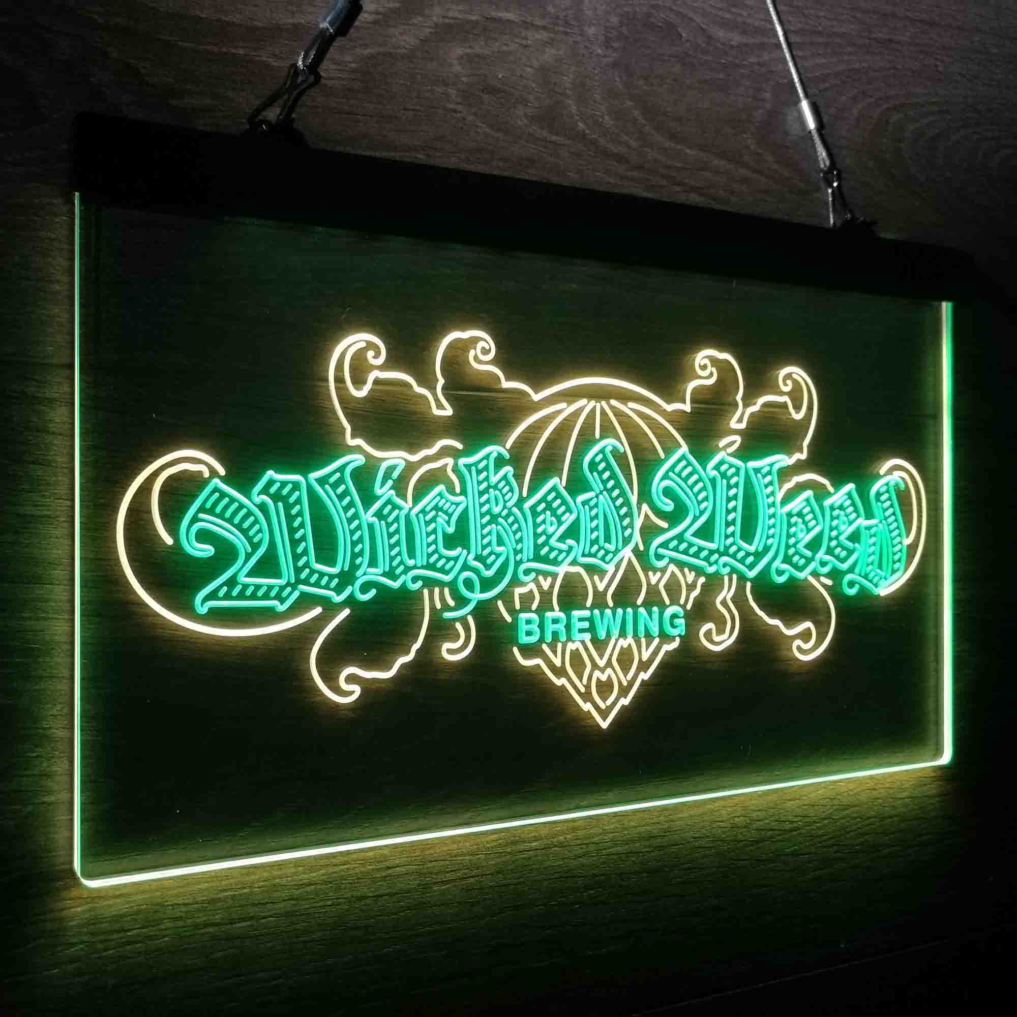 Wicked Weed Brewing Co. Neon Light Up Sign - Joyatwall – joyatwall