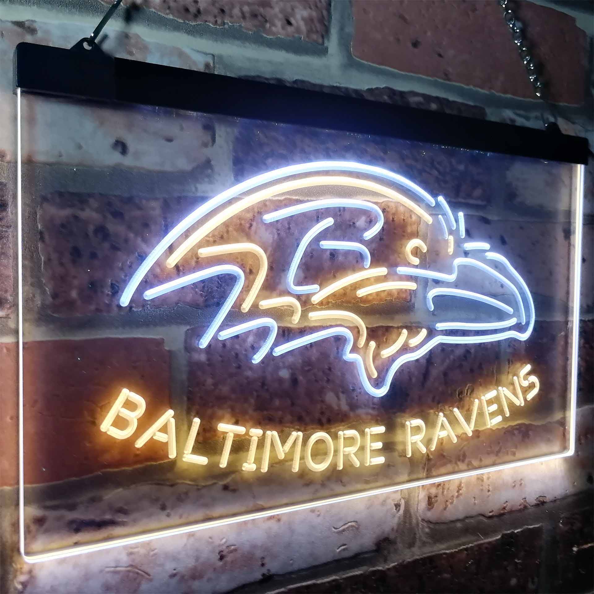 Baltimore Ravens LED Neon Sign