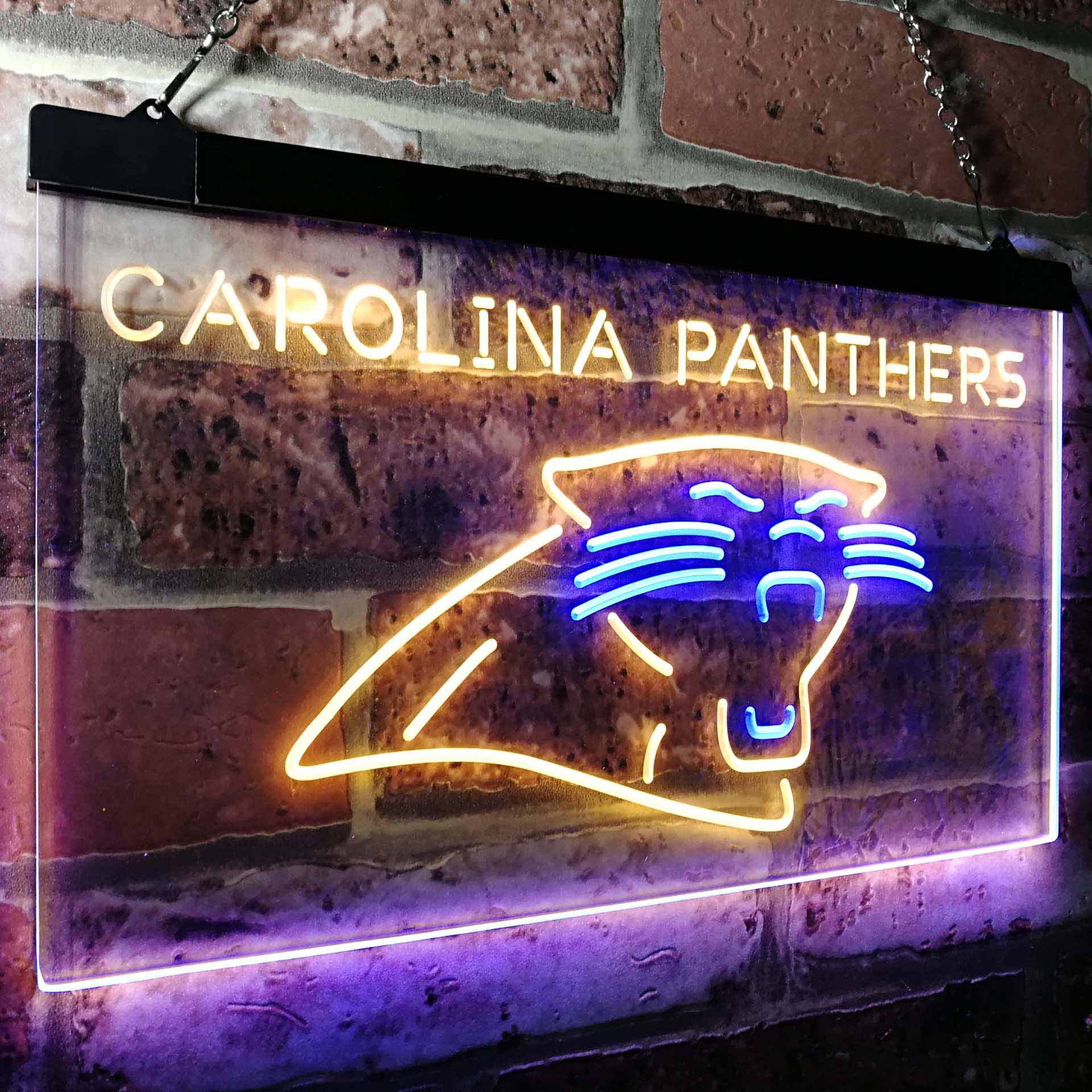 Carolina Panthers Decor LED Neon Sign