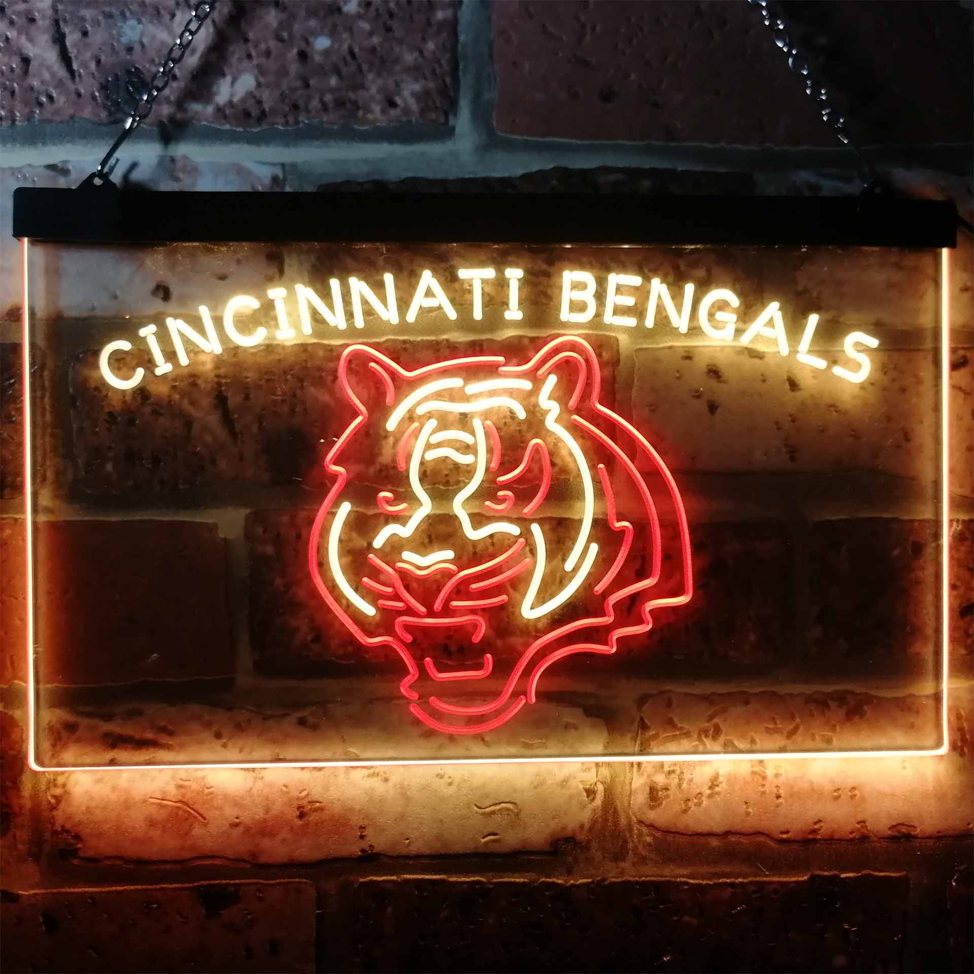 Cincinnati Bengals Decor LED Neon Sign