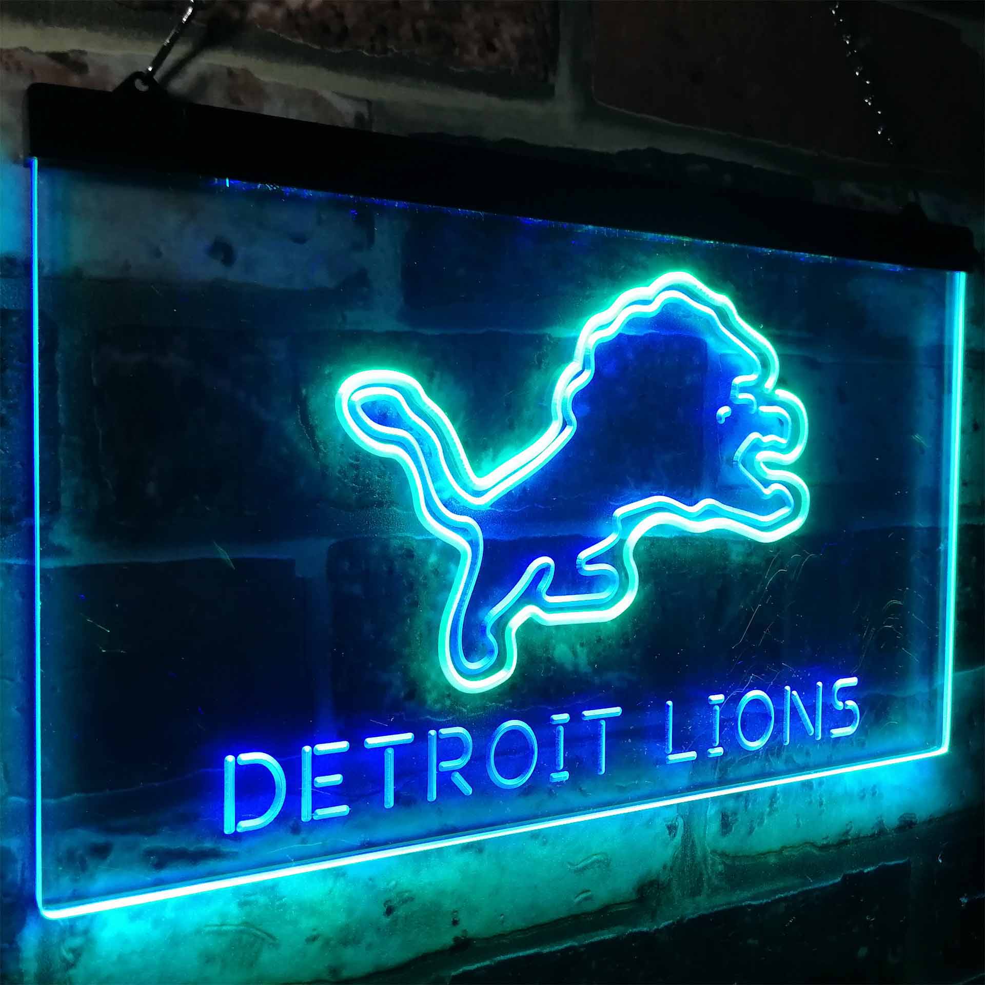 Detroit Lions LED Neon Sign