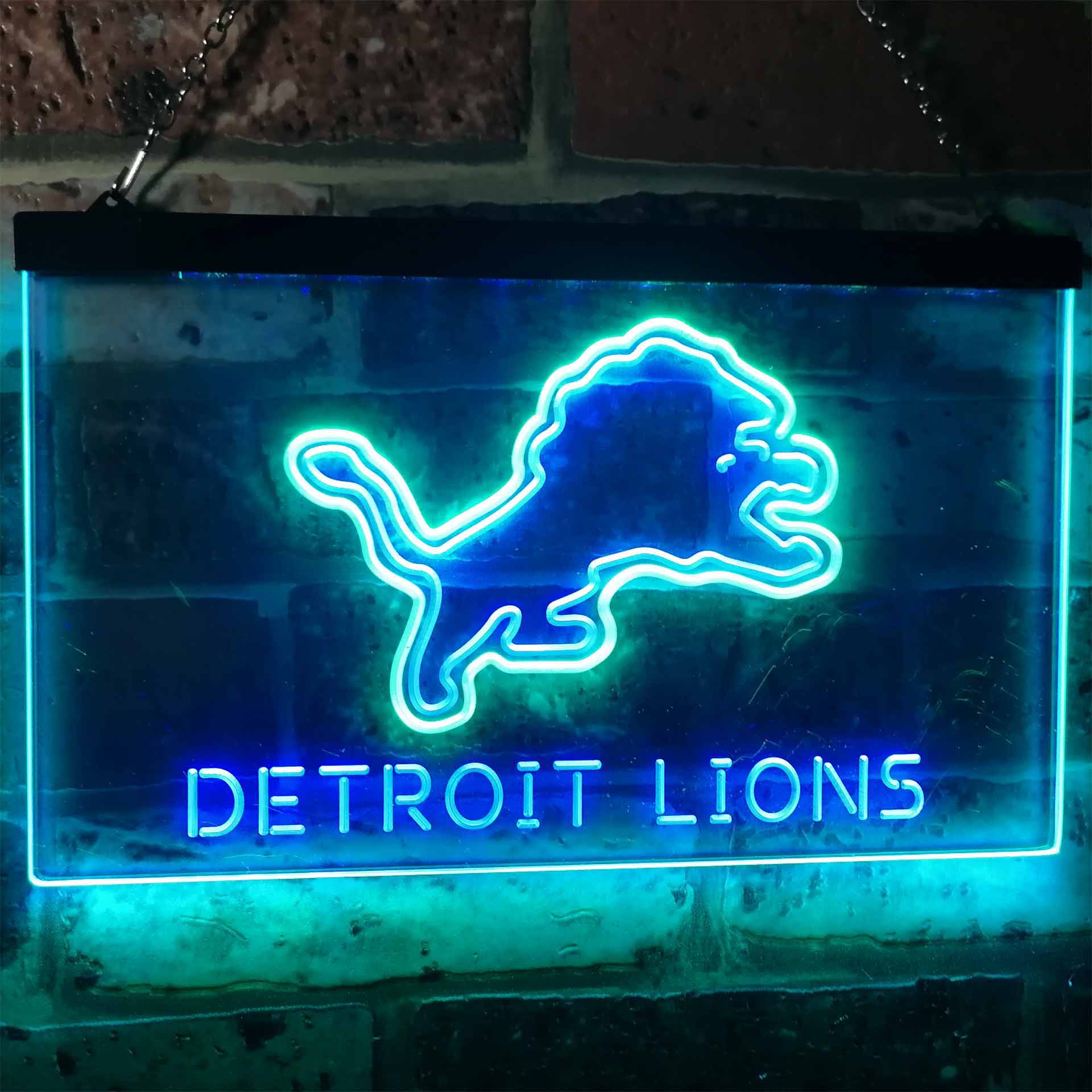 Detroit Lions LED Neon Sign