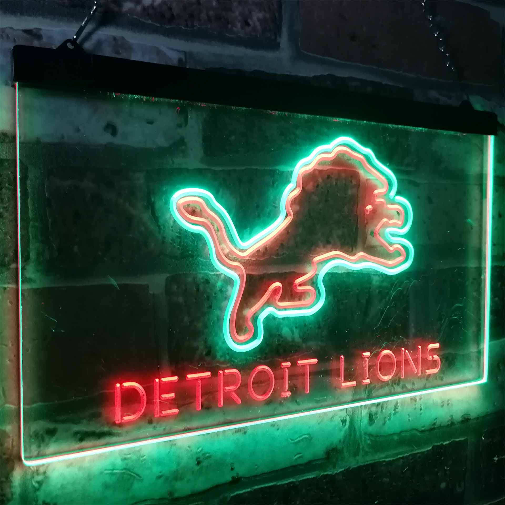 Detroit Lions LED Neon Sign