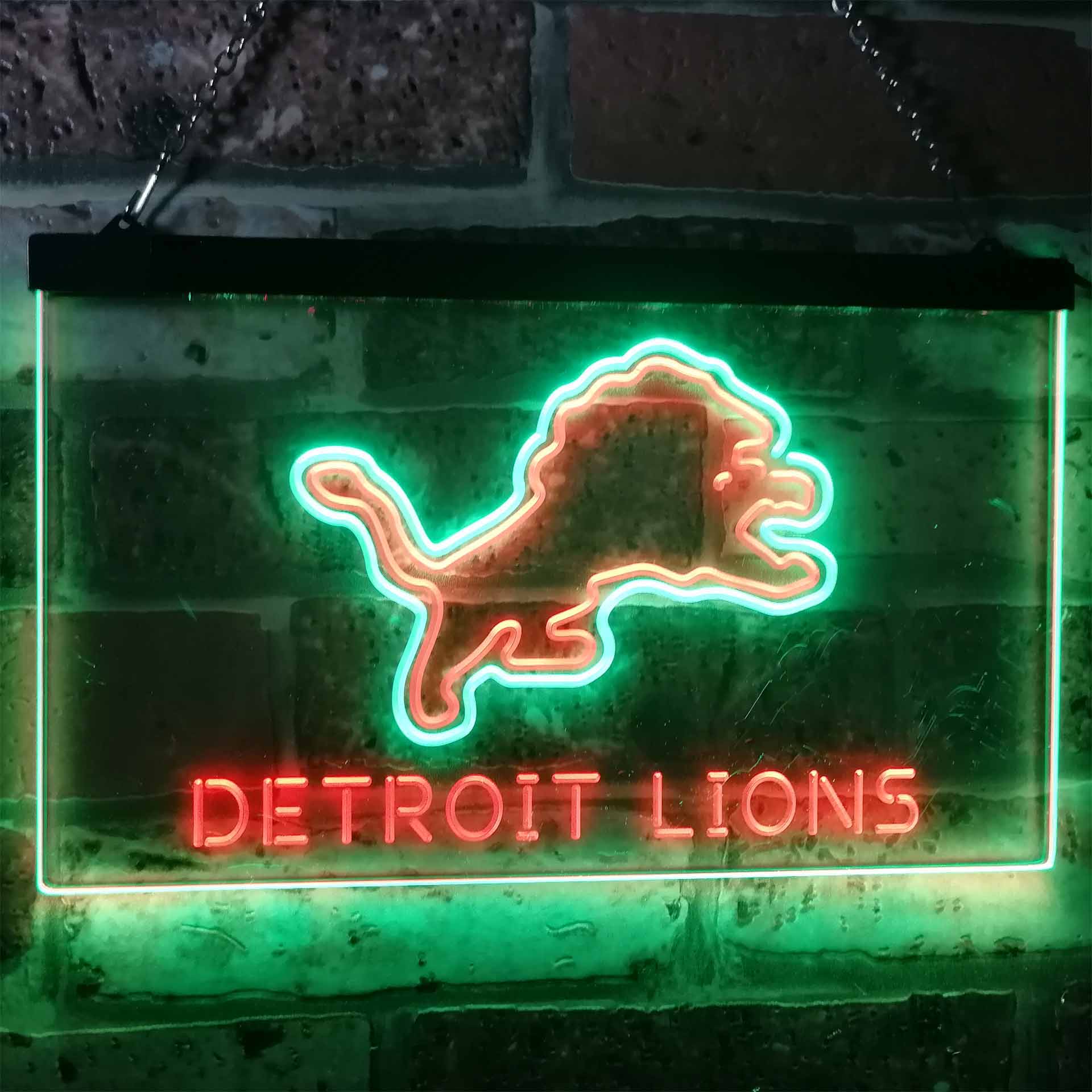 Detroit Lions LED Neon Sign