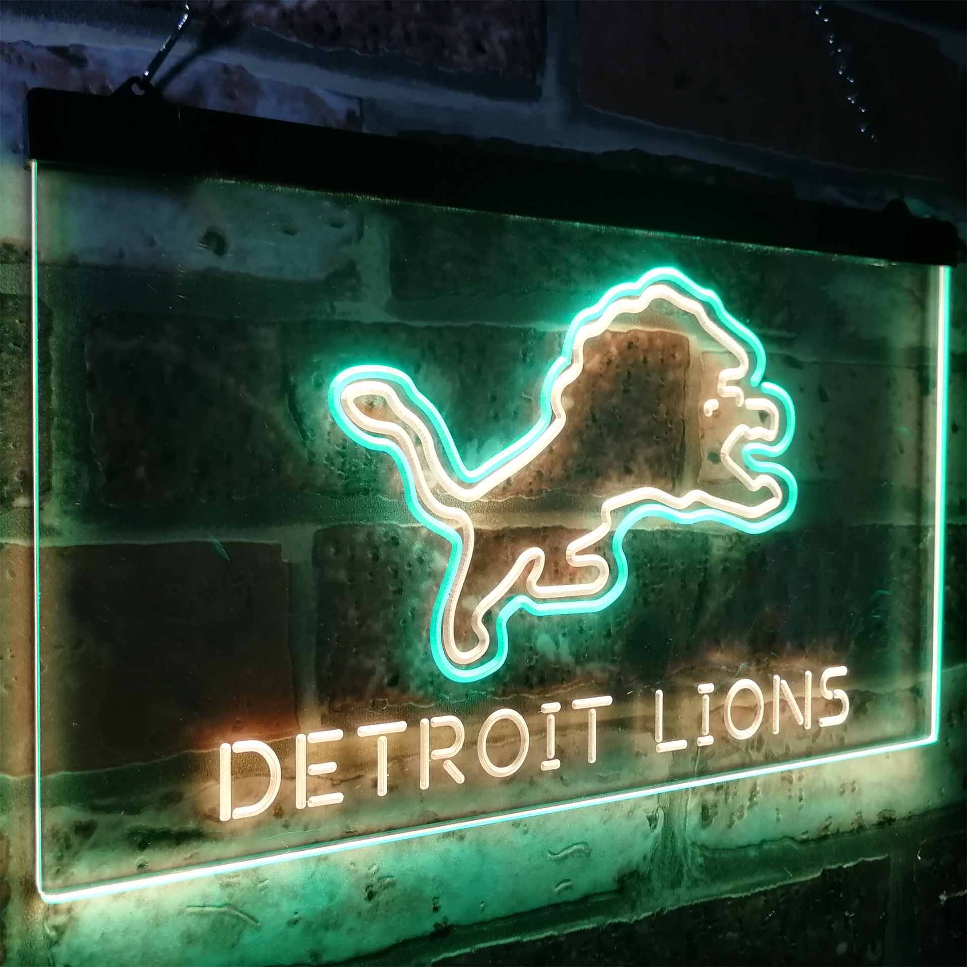 Detroit Lions LED Neon Sign