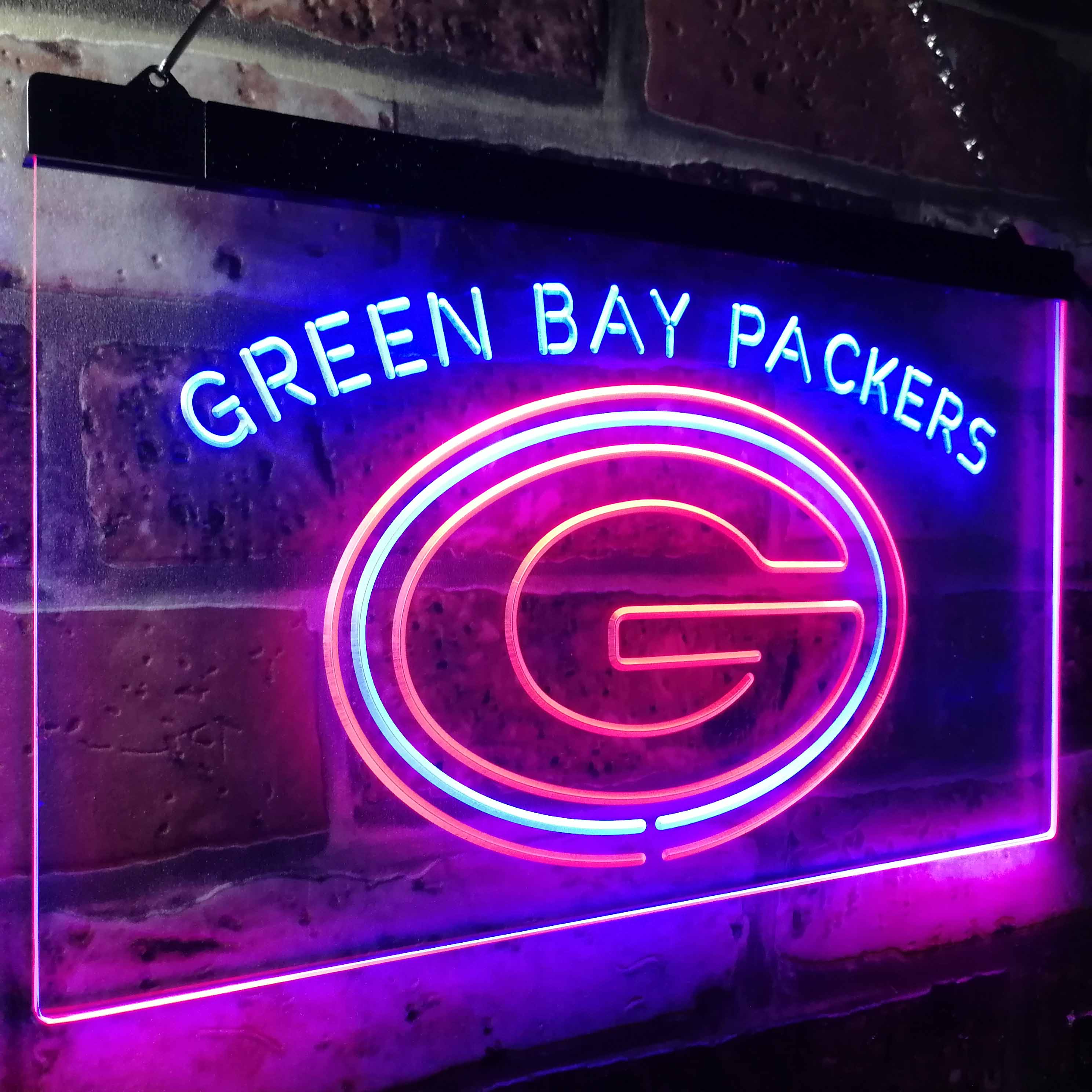 Greens Bays Packers Football Club LED Neon Sign