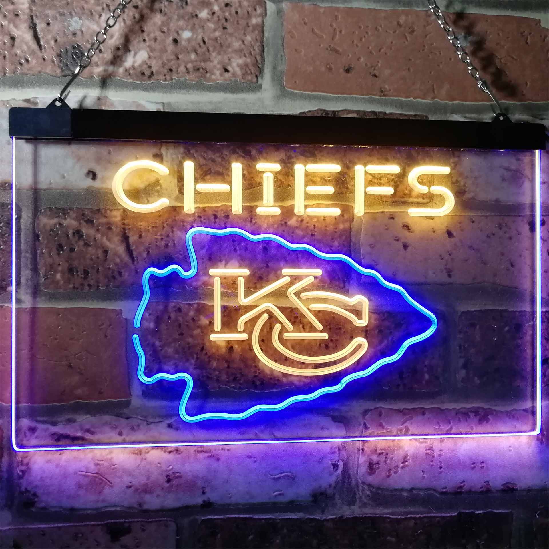 Kansas City Sport Team League Chiefs Club LED Neon Sign