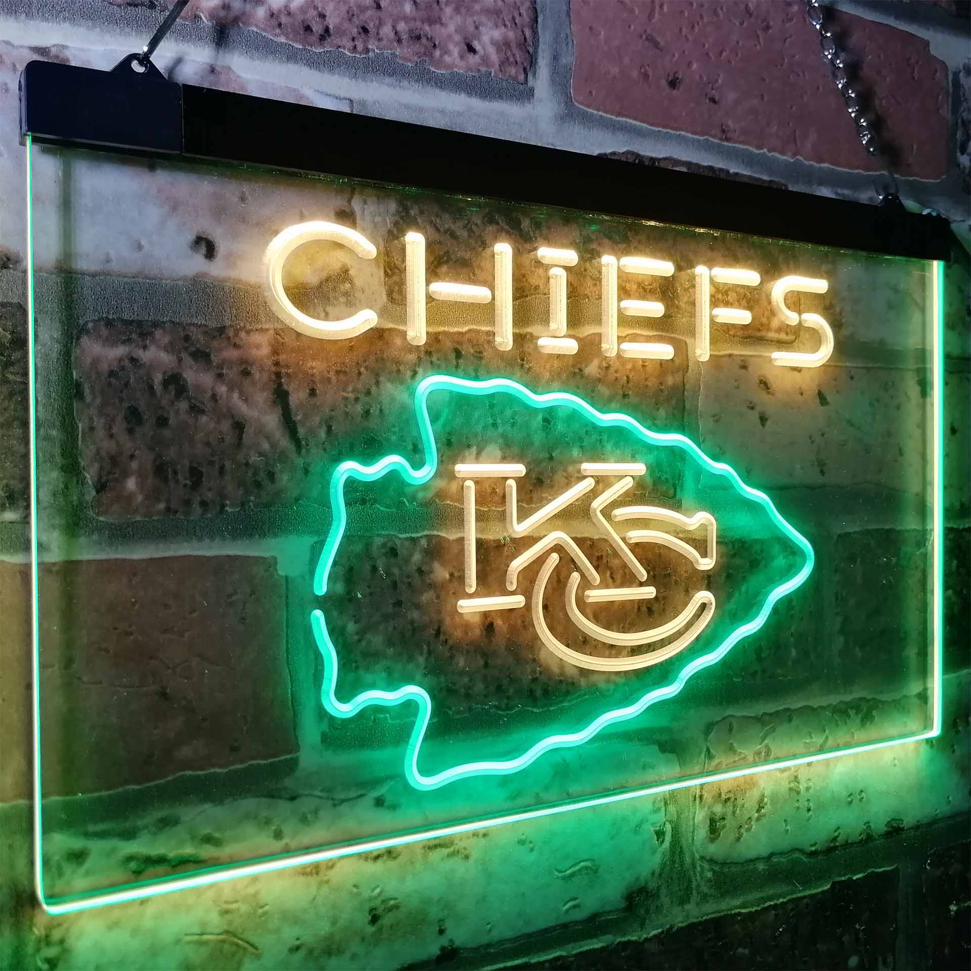 Kansas City Sport Team League Chiefs Club LED Neon Sign