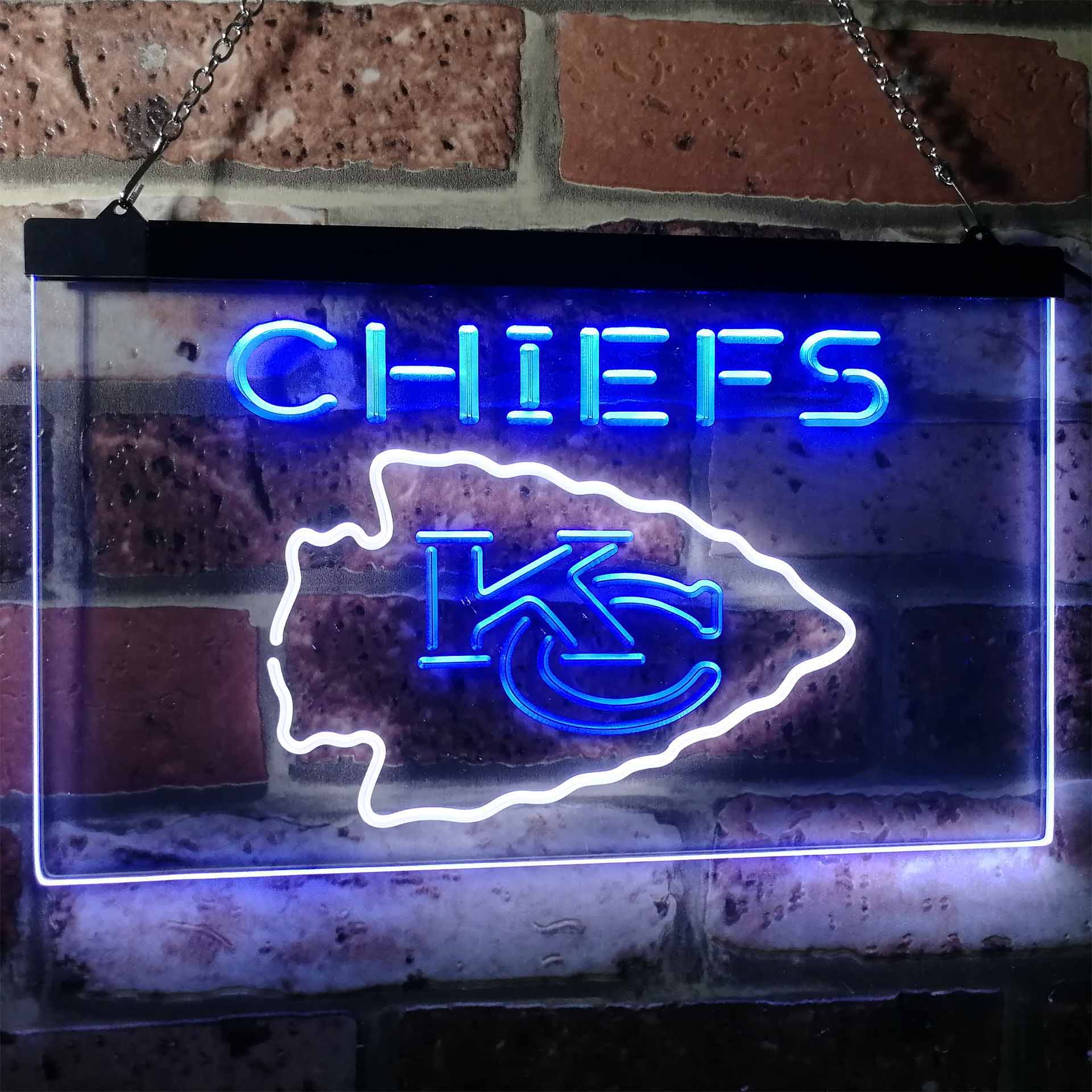 Kansas City League Chiefs Club LED Neon Sign