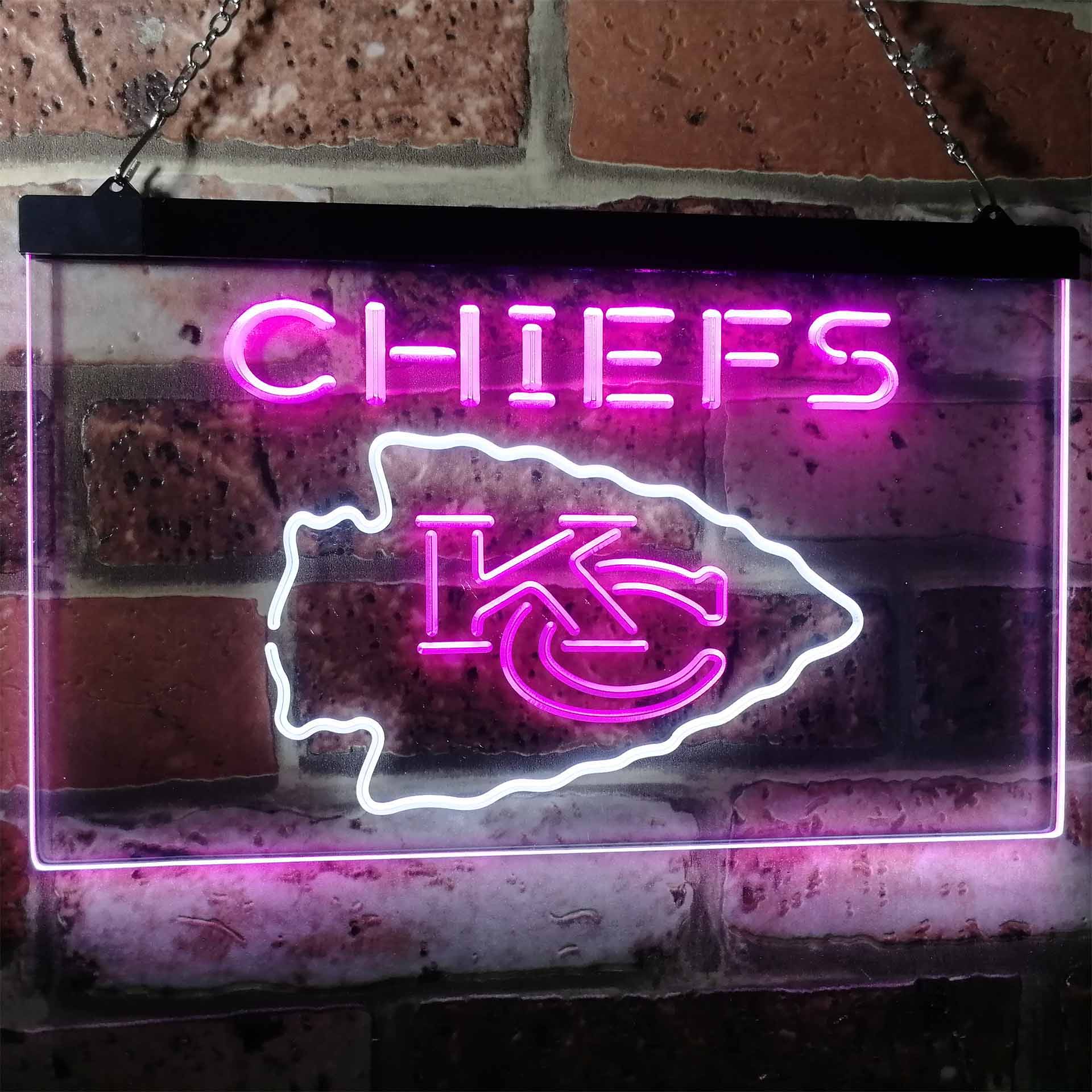 Kansas City League Chiefs Club LED Neon Sign