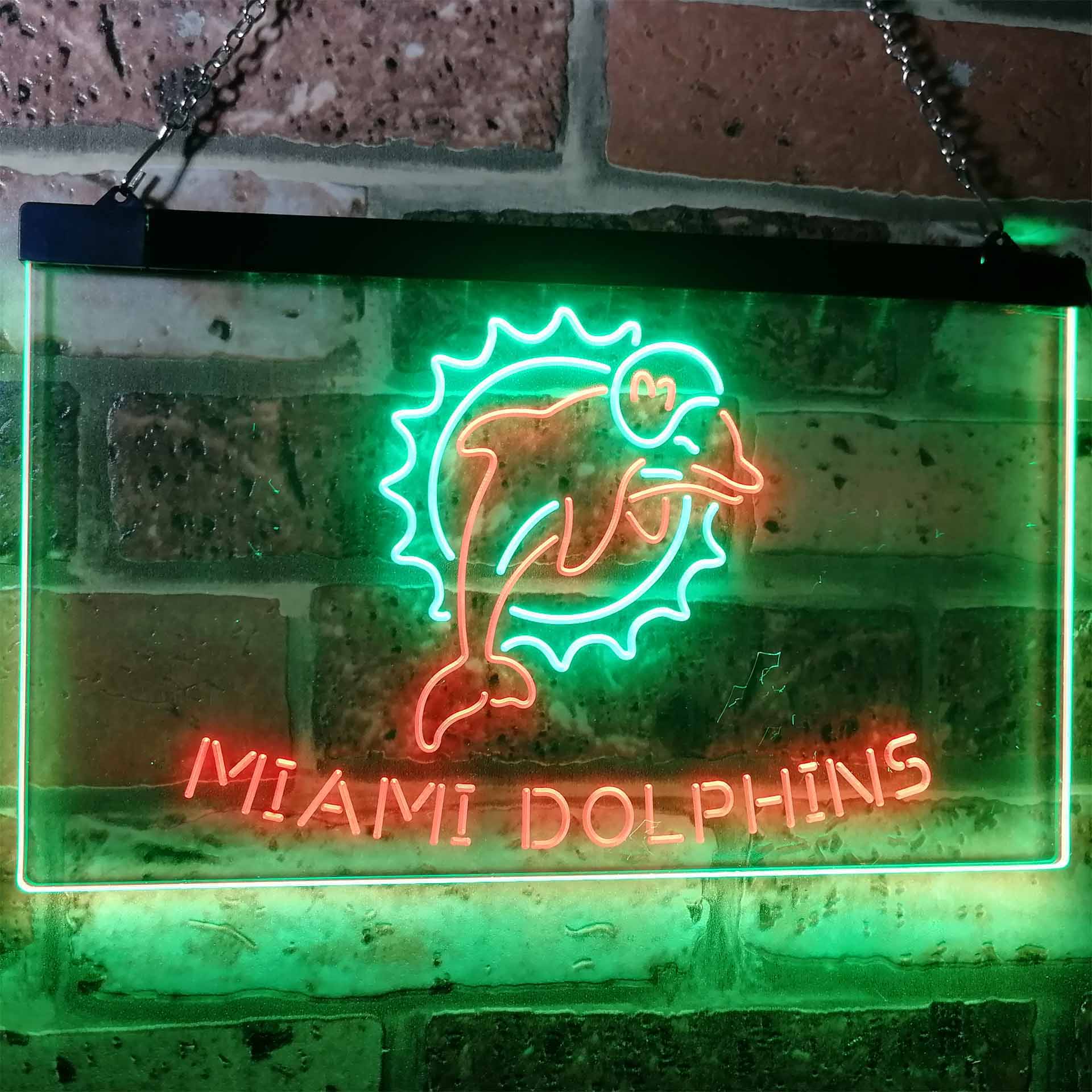 Miami Dolphinsation Football Bar LED Neon Sign