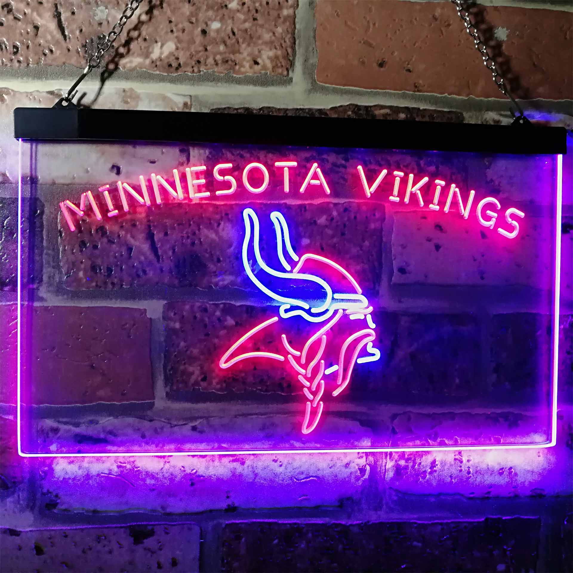 Minnesotas Sport Team Viking Club LED Neon Sign