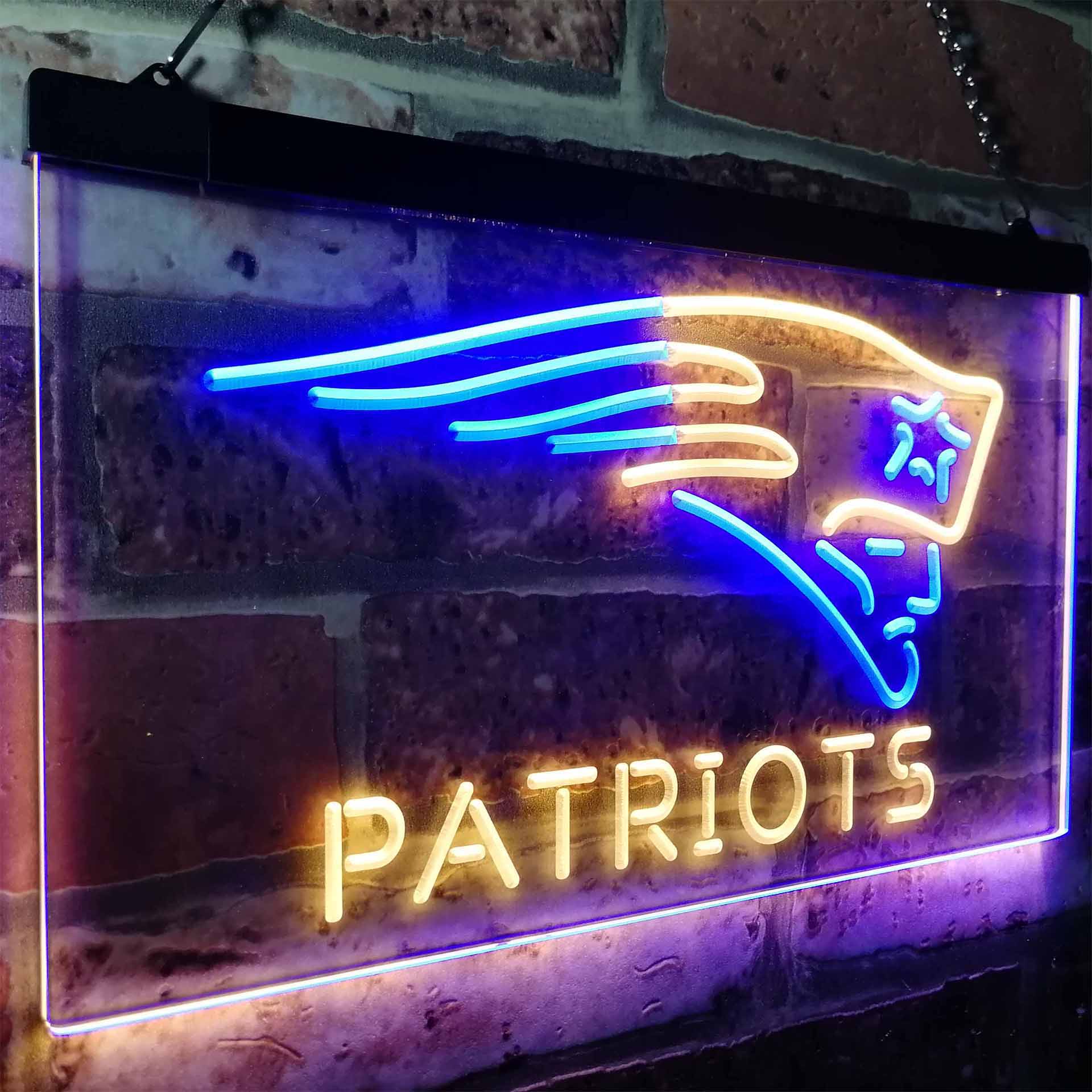 New Englands Club Patriots LED Neon Sign