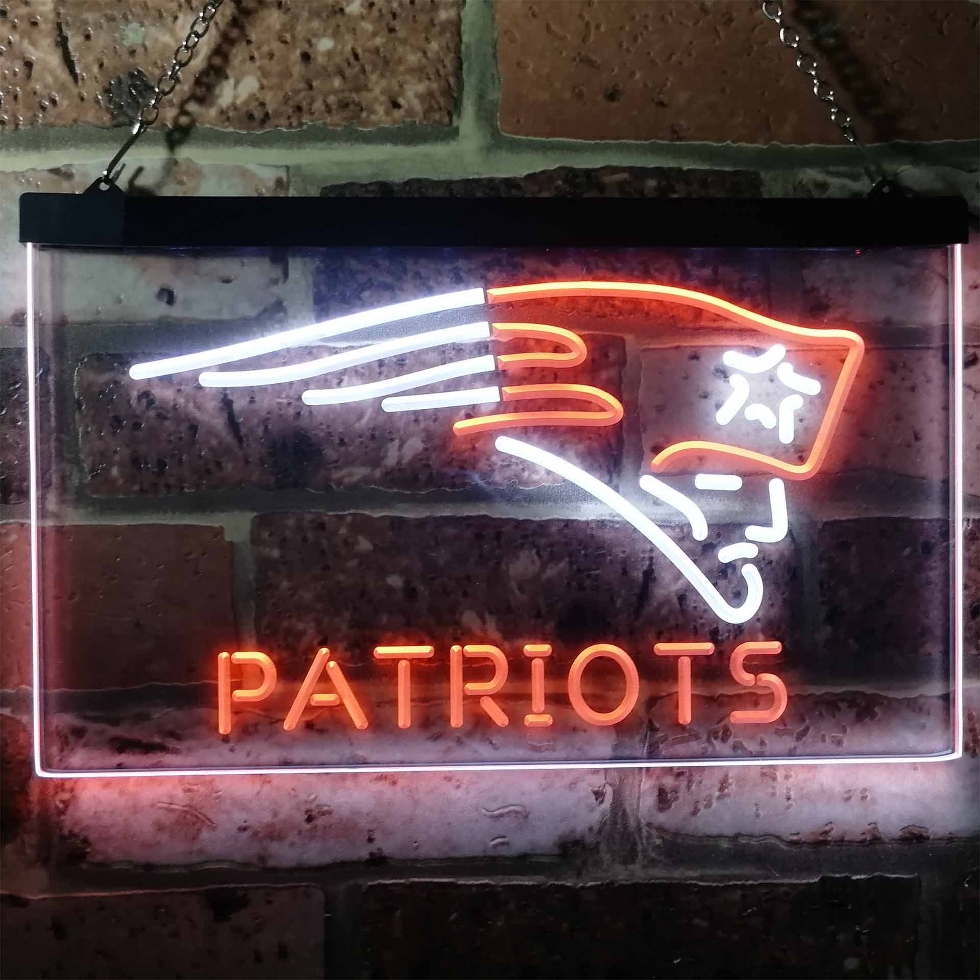 New Englands Club Patriots LED Neon Sign