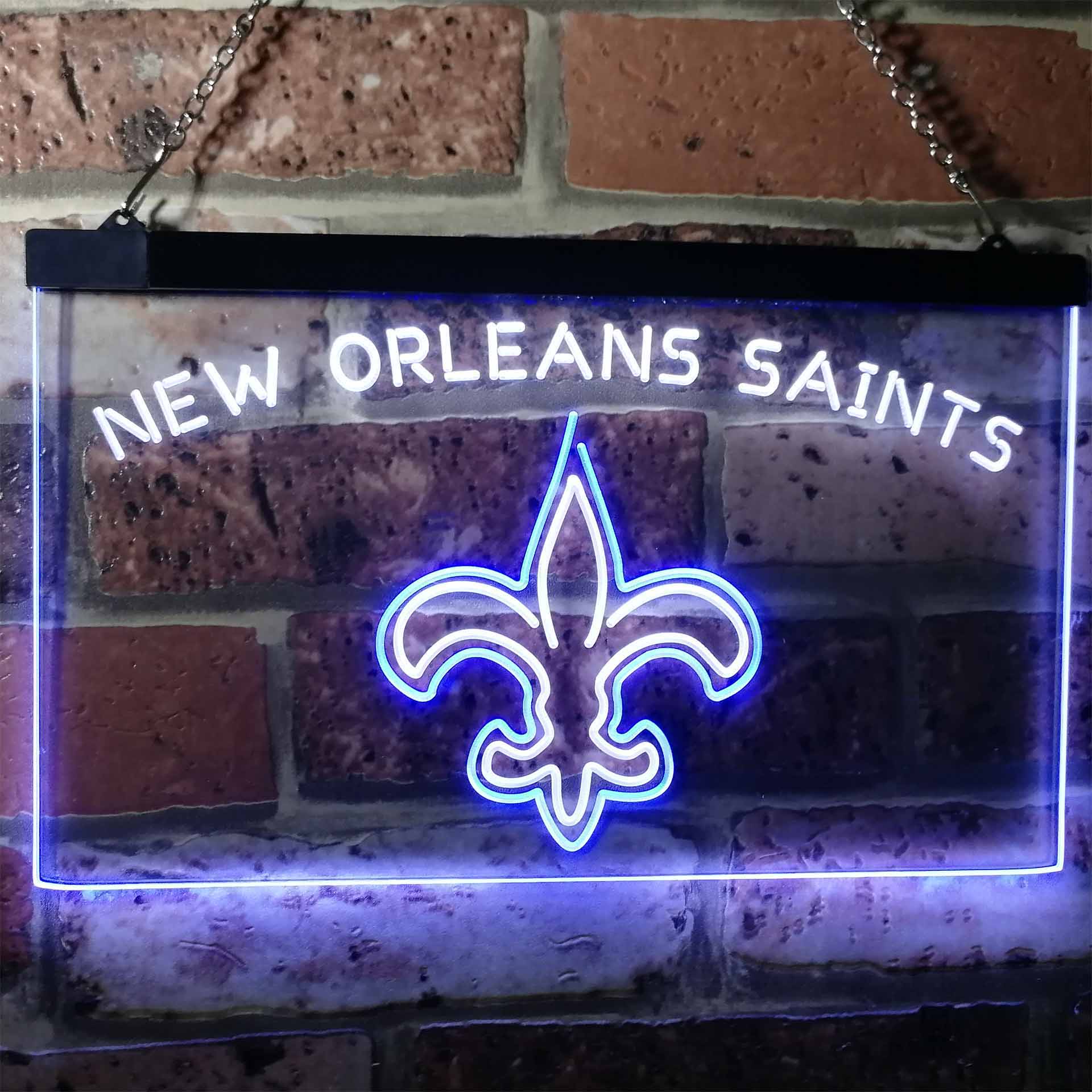 New Orleans Saints Football Bar Decor LED Neon Sign