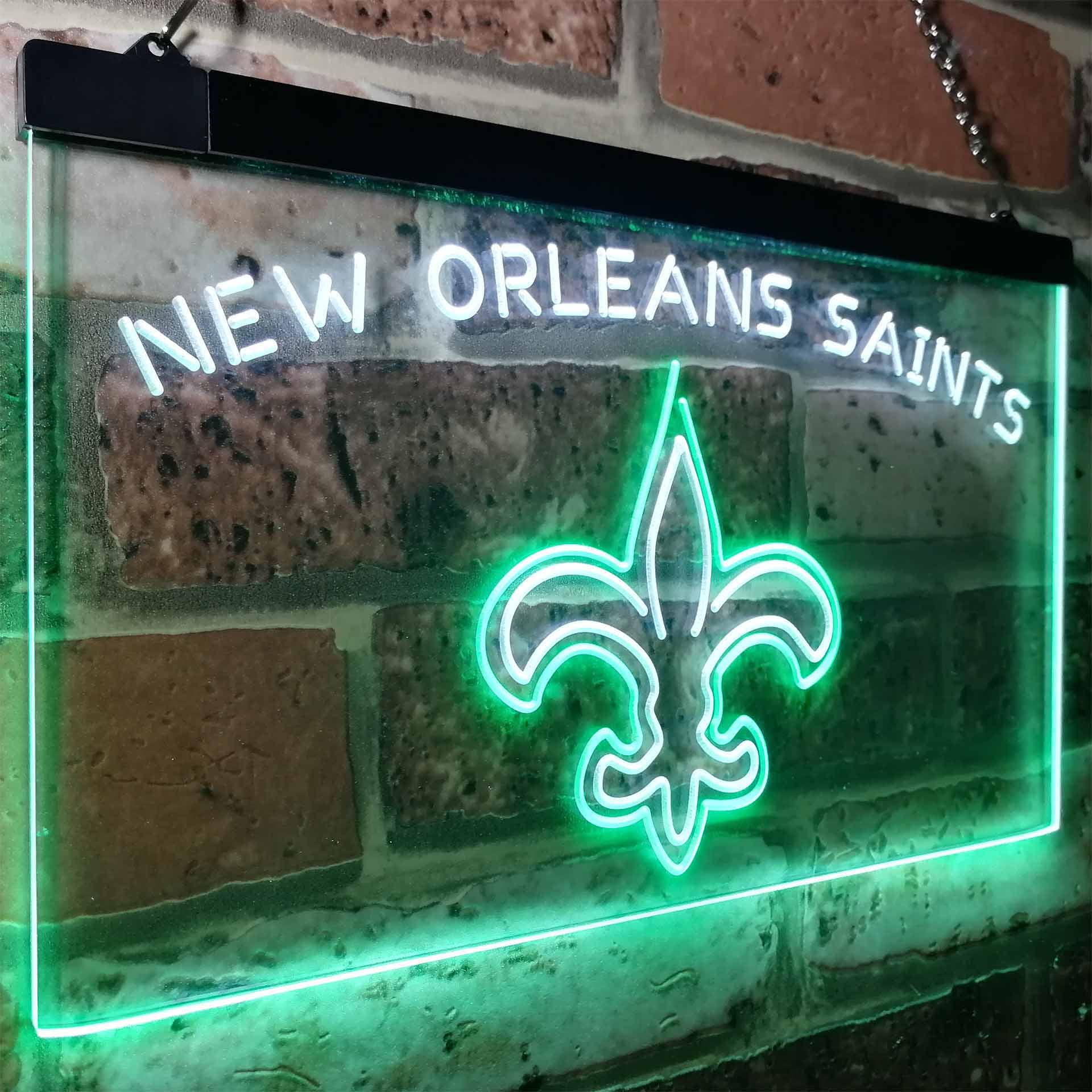 New Orleans Saints Decor LED Neon Sign