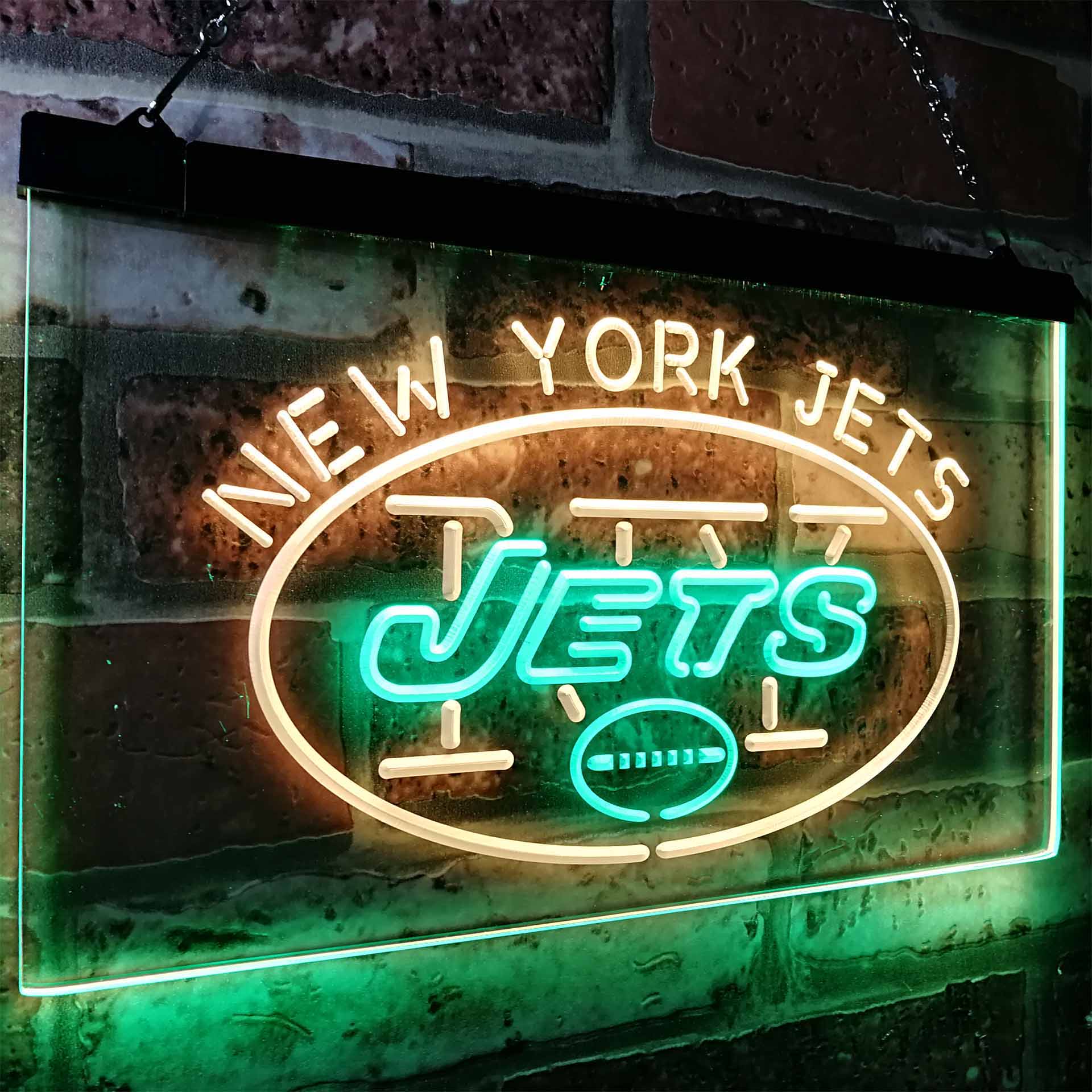 New York Jetsation Football Bar LED Neon Sign