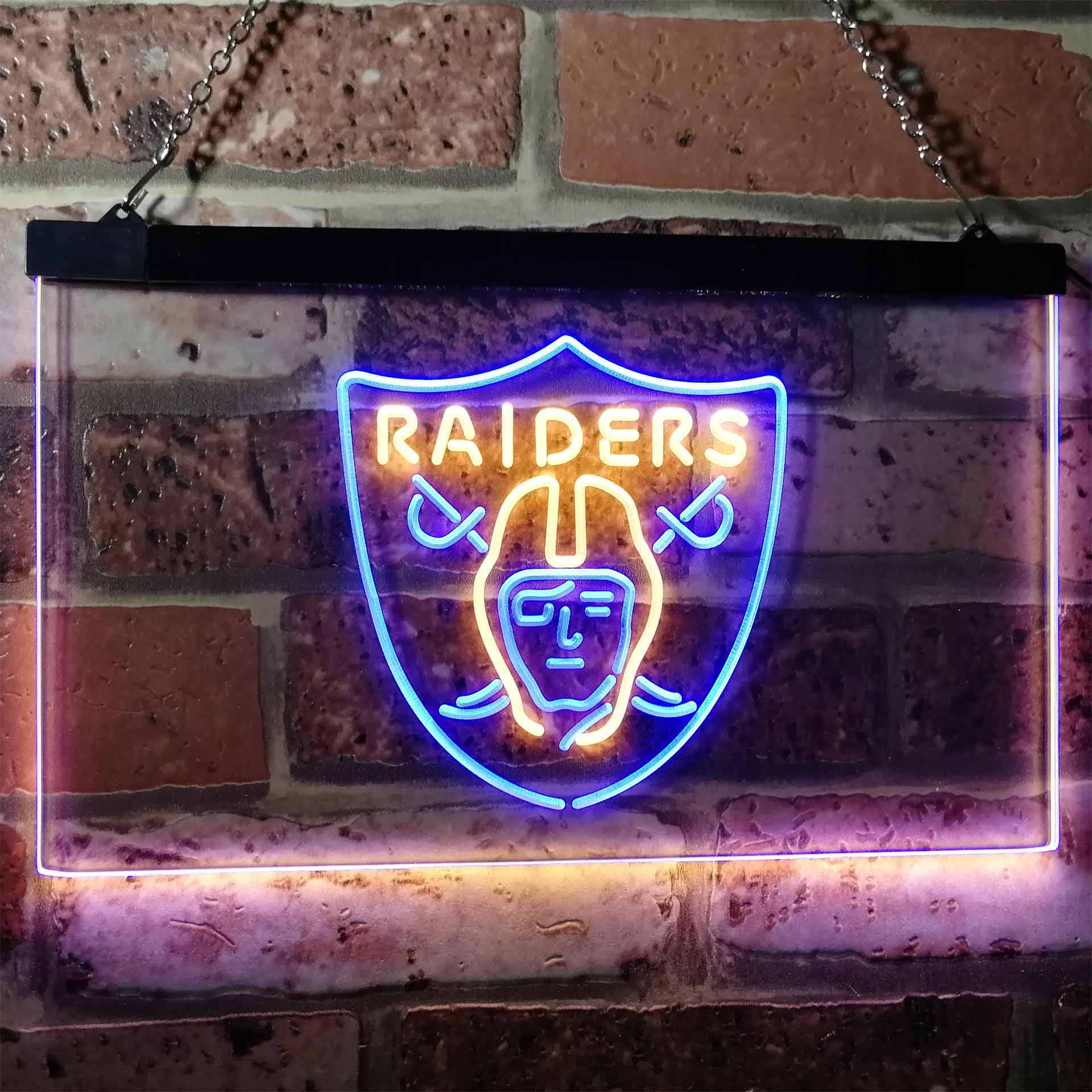 Oakland Raidersation Football Bar LED Neon Sign