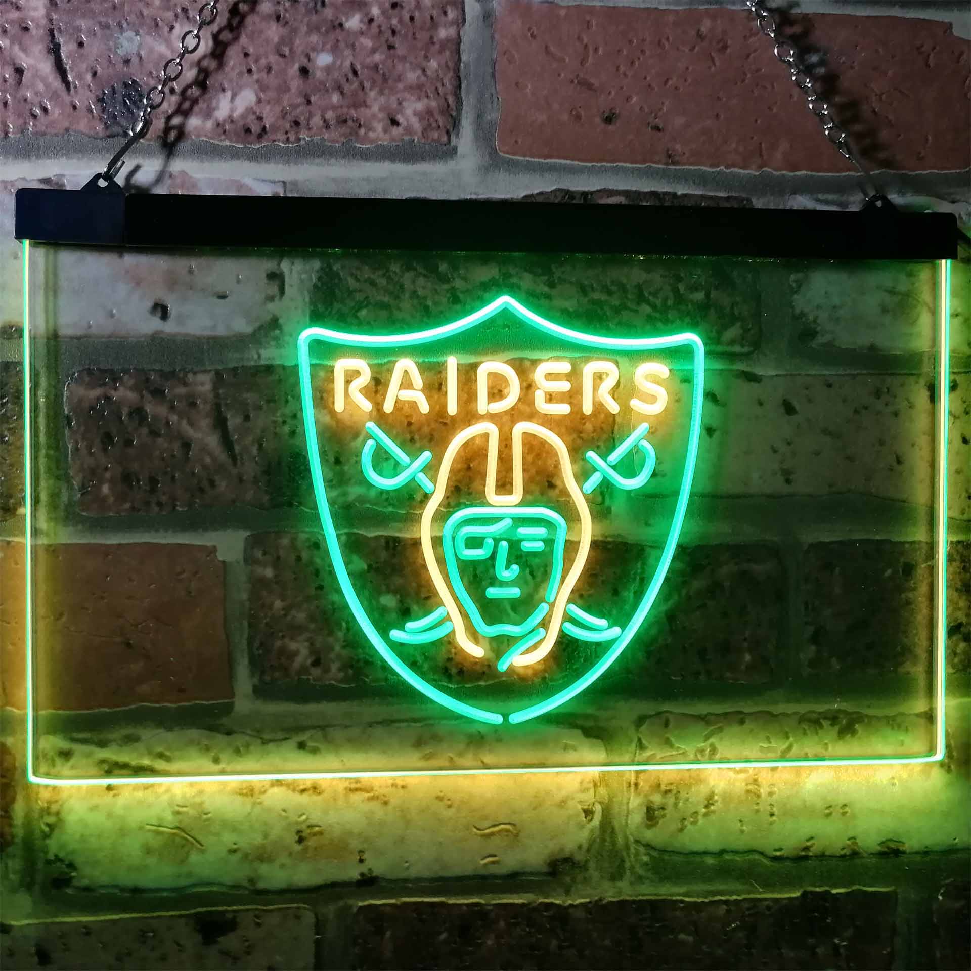 Oakland Raidersation Football Bar LED Neon Sign