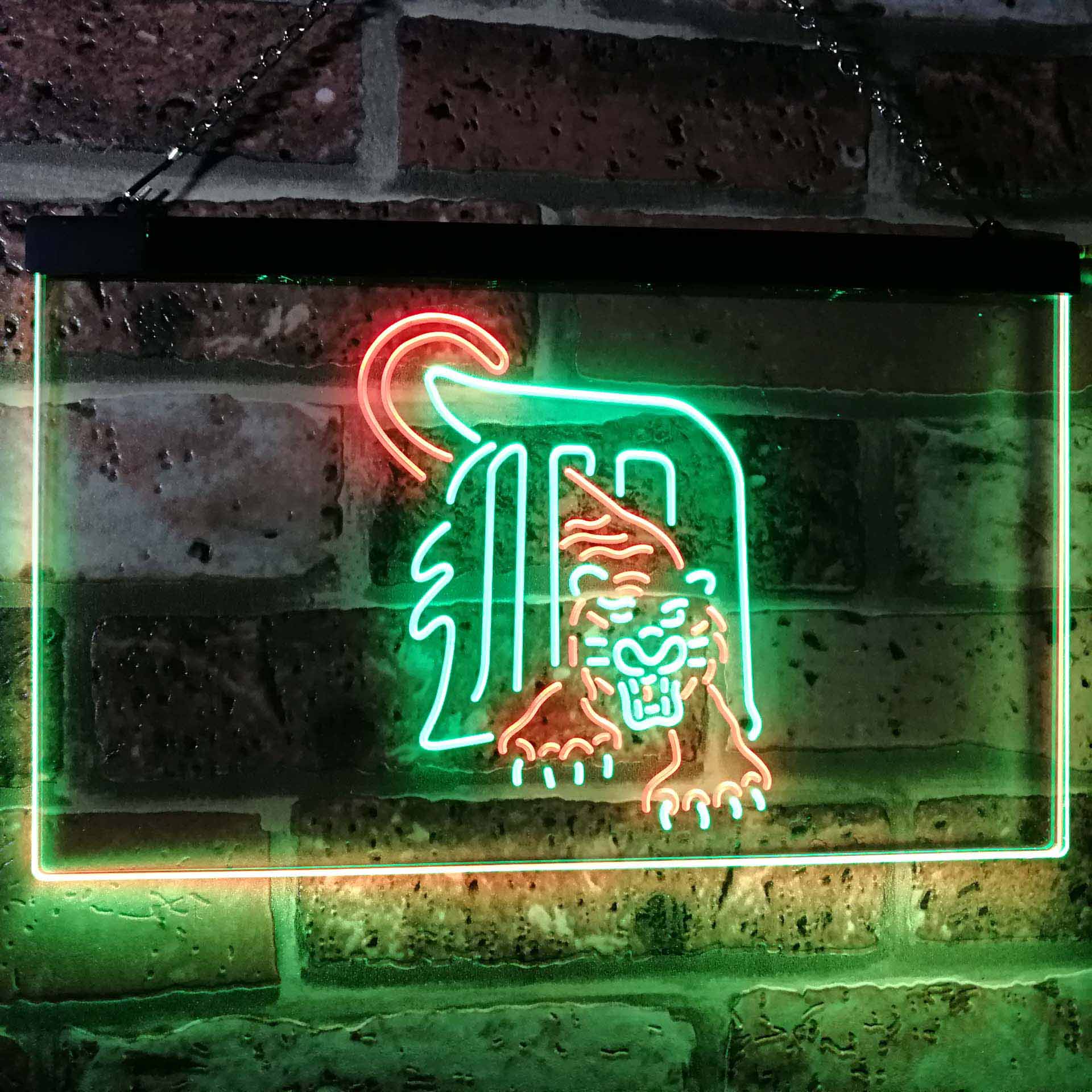 Detroit Sport Club League Club Tigers LED Neon Sign