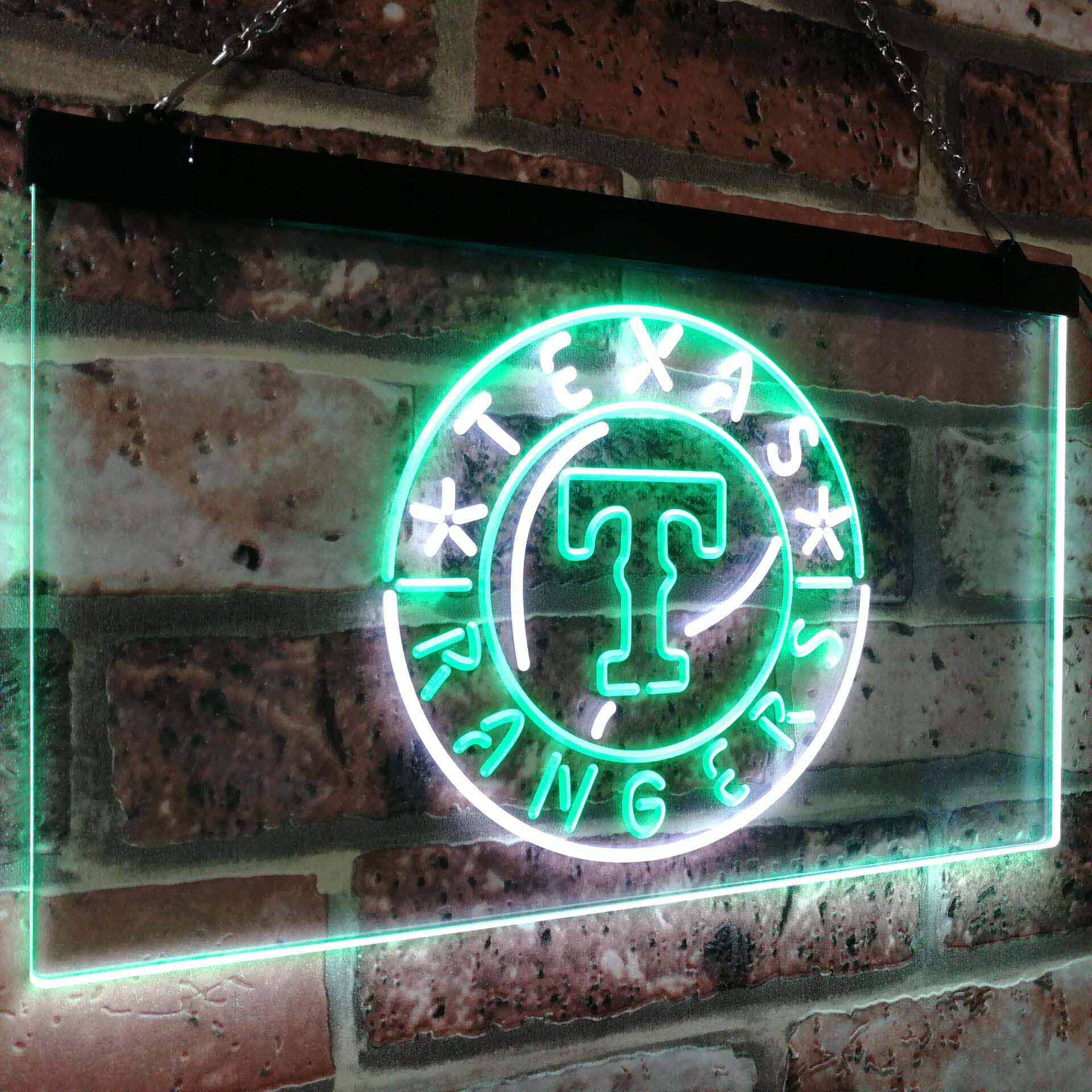Texas Rangers LED Neon Sign