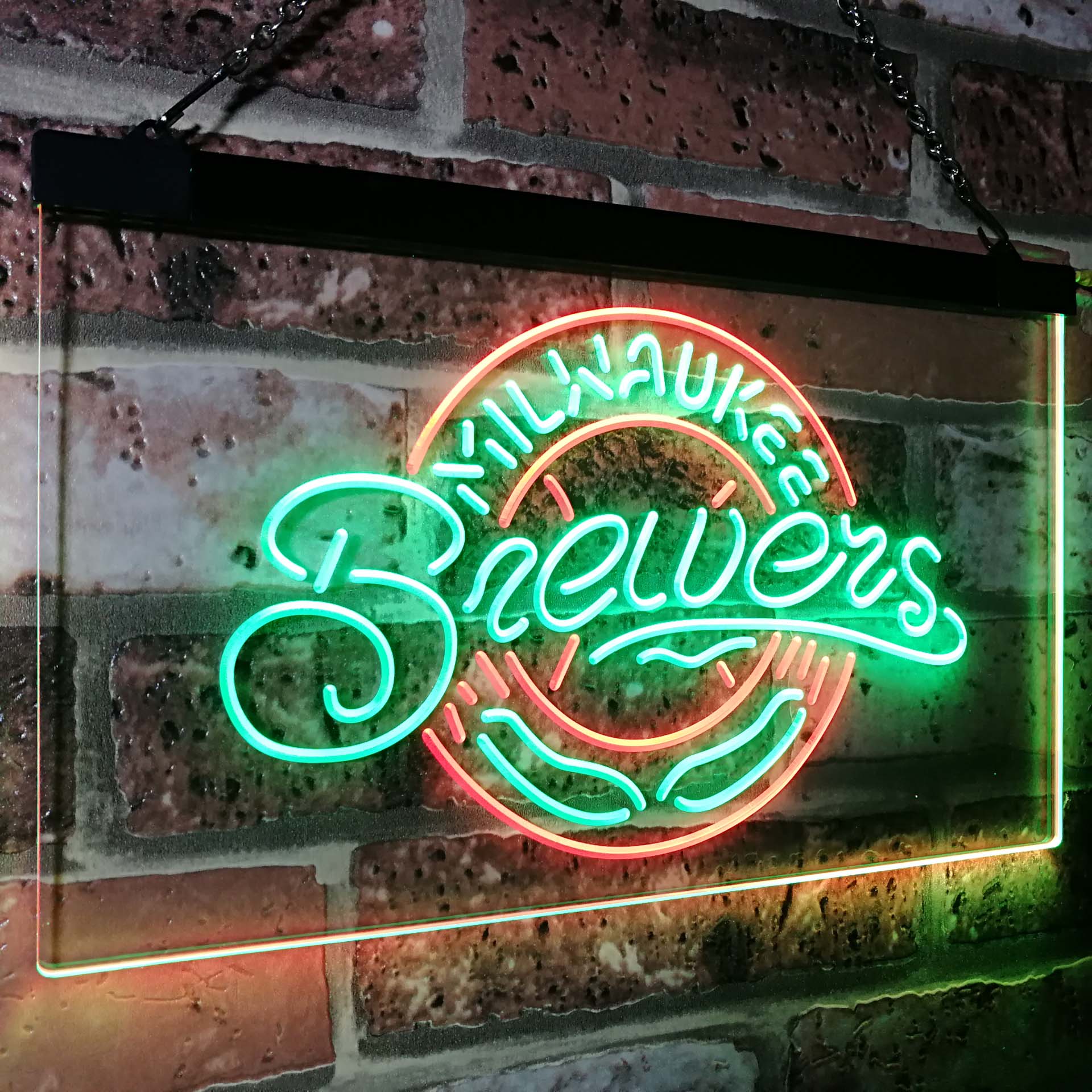 Milwaukee Brewers LED Neon Sign