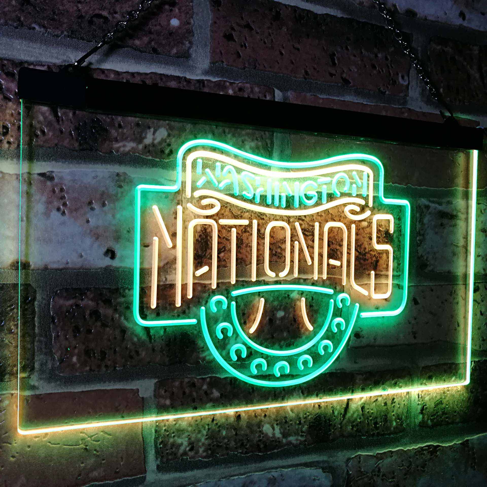 Washington League Club LED Neon Sign