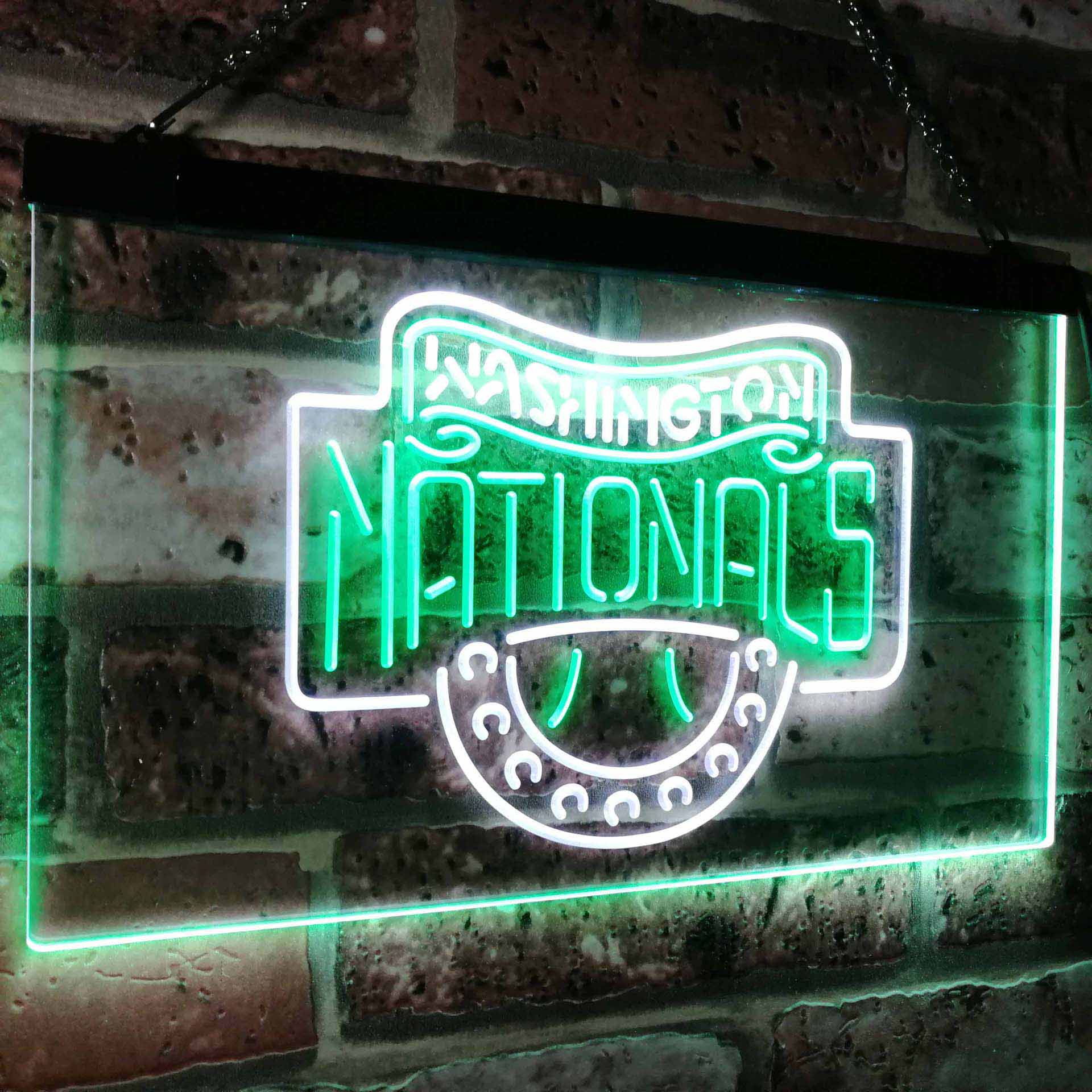 Washington League Club LED Neon Sign
