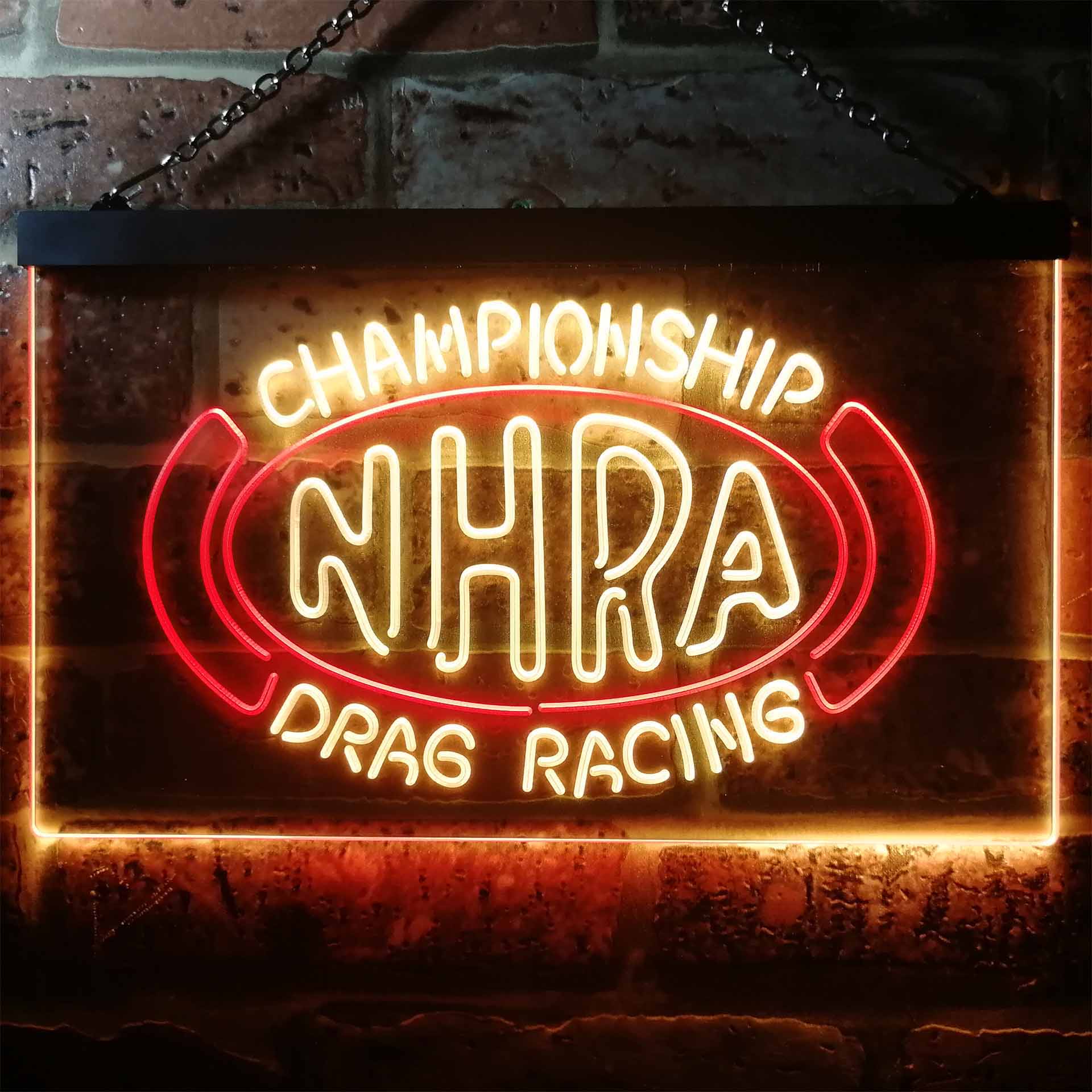 NHRA Sports Team Drag Racings LED Neon Sign