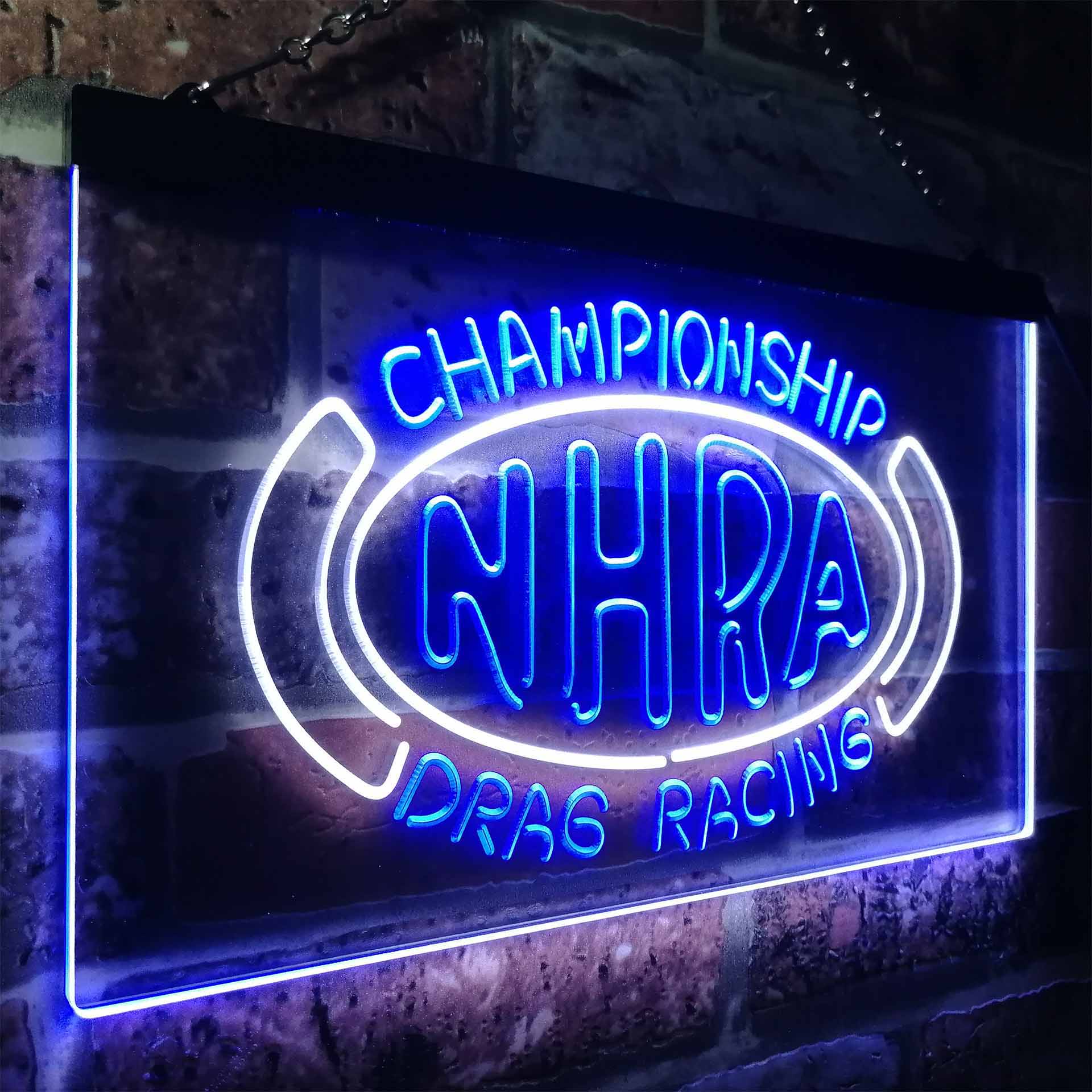 NHRA Sports Team Drag Racings LED Neon Sign
