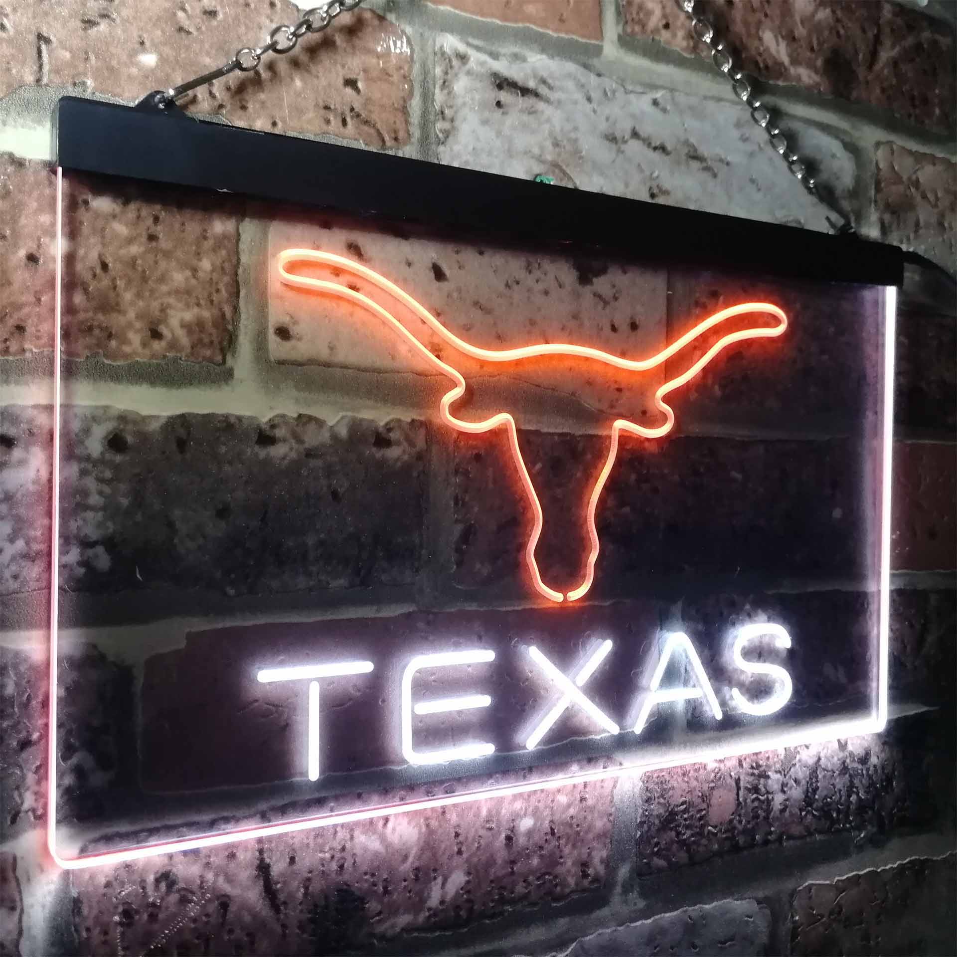 Texas Longhorns Club LED Neon Sign