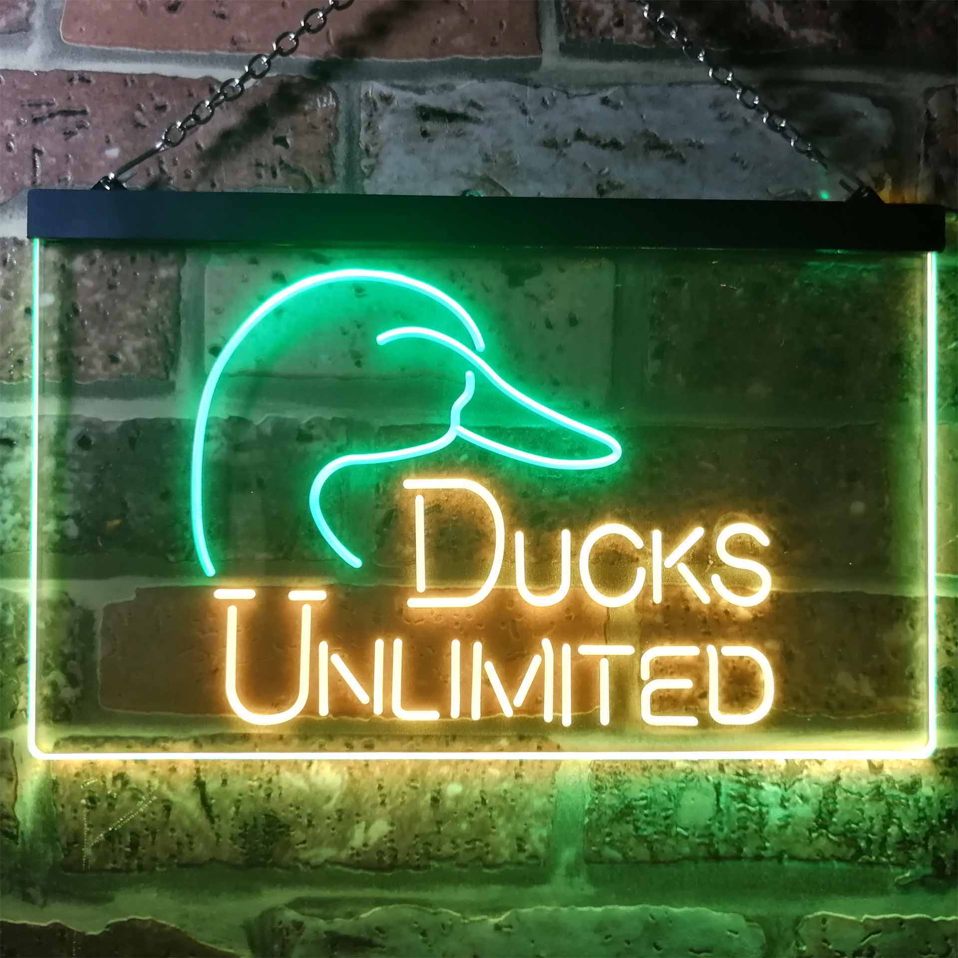 Ducks Unlimited Sport Team Club LED Neon Sign