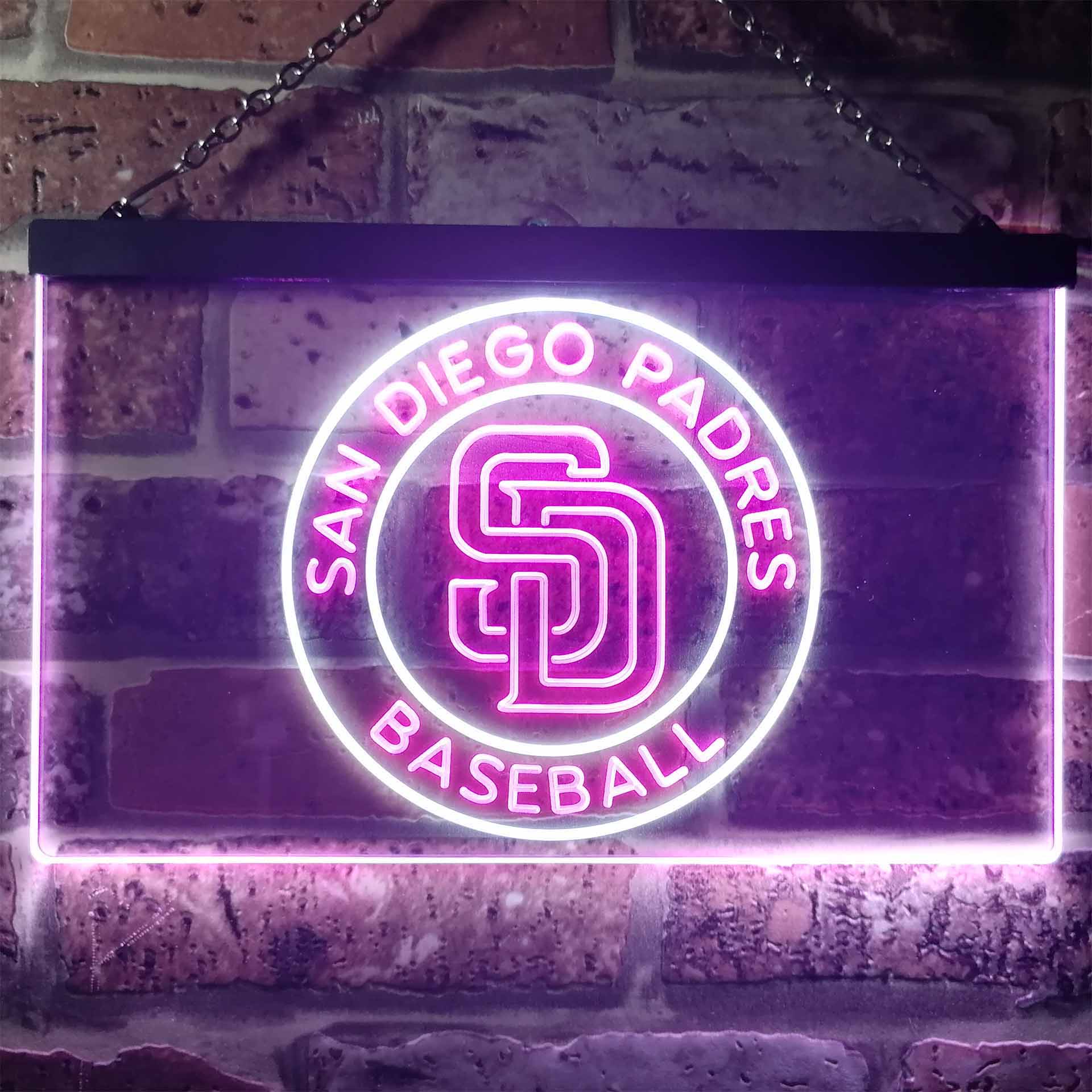 Baseball Club San Diegos Sport Team League Padres LED Neon Sign