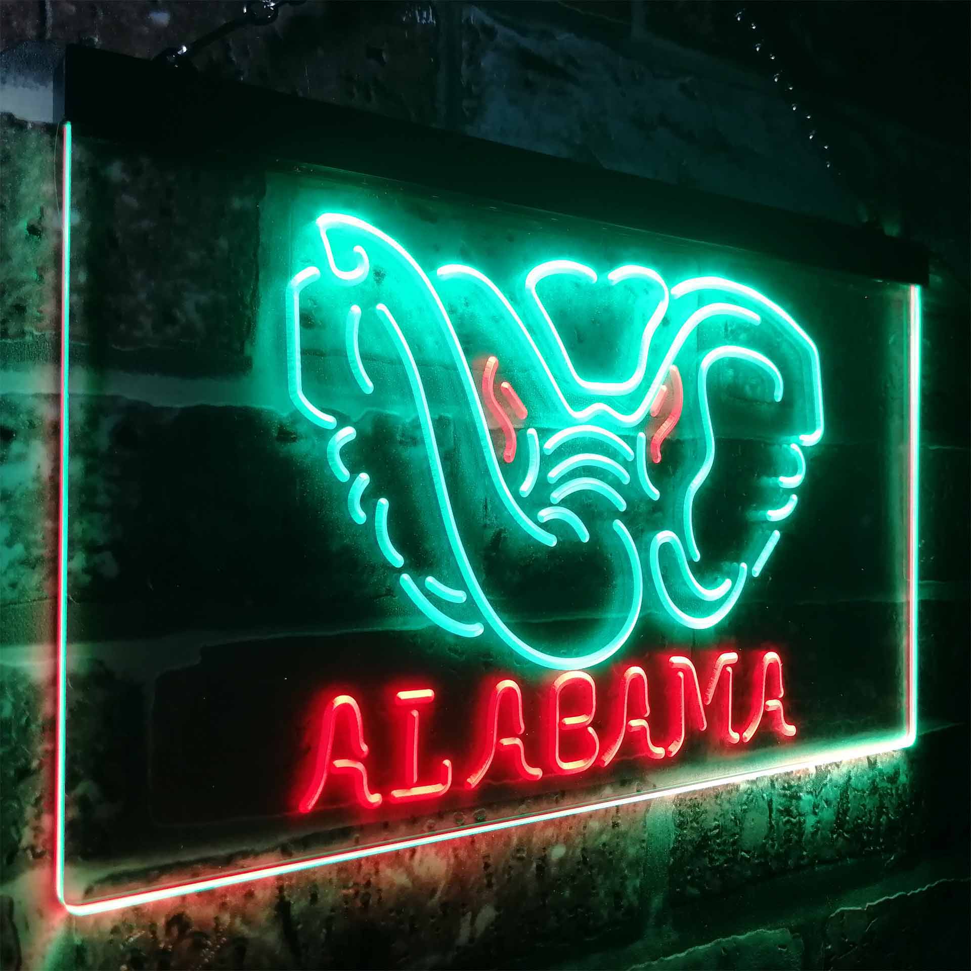 Alabama Crimson Tide Club LED Neon Sign