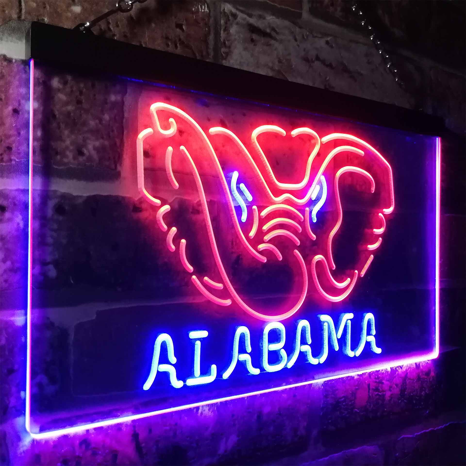Alabama Crimson Tide Sport Team Club LED Neon Sign