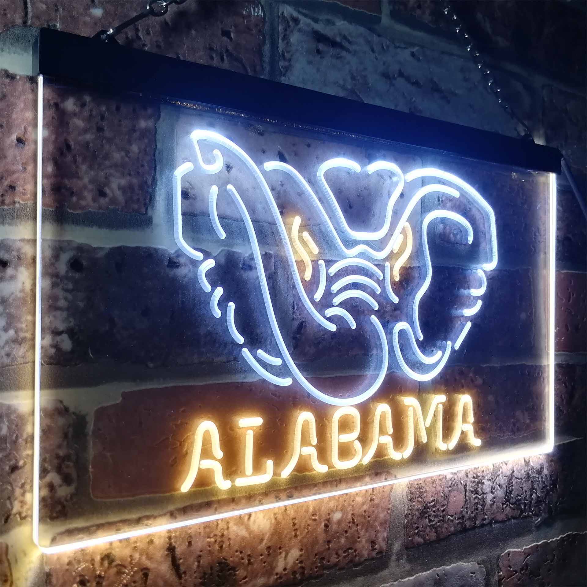 Alabama Crimson Tide Sport Team Club LED Neon Sign