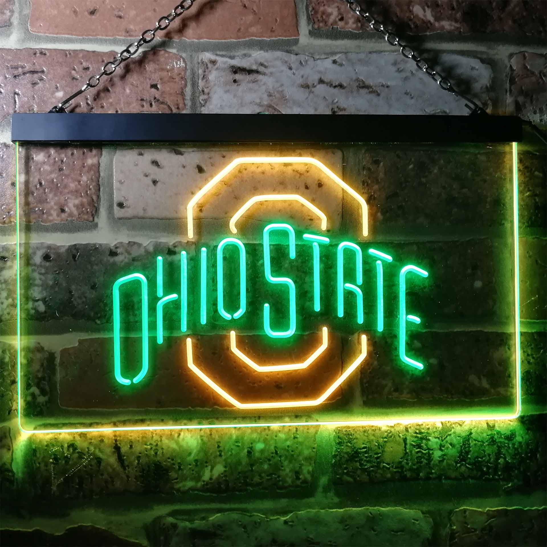 Ohios States Buckeyes Club LED Neon Sign