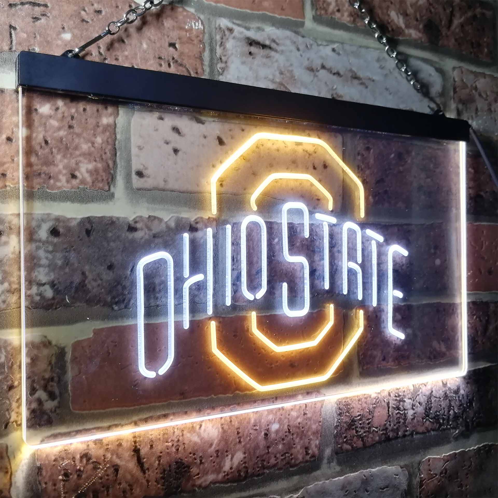 Ohios States Buckeyes Sport Team Club LED Neon Sign