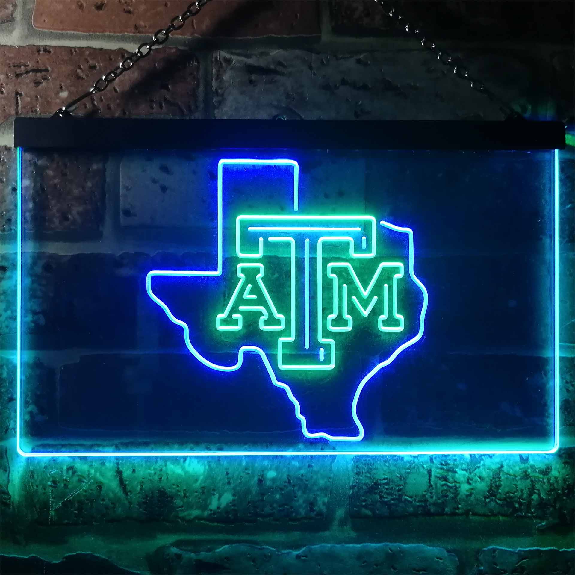 Texas A&M Aggies Club LED Neon Sign