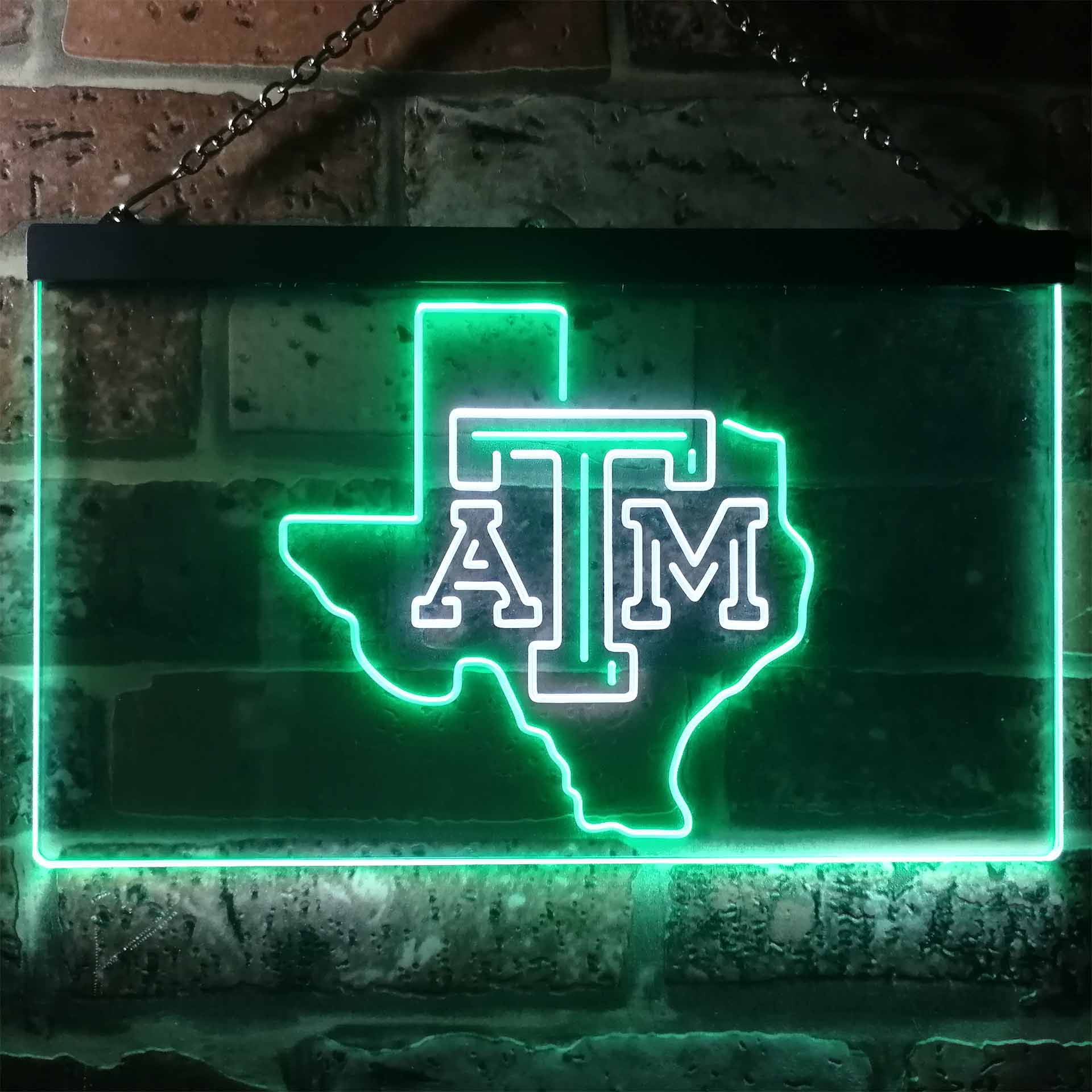 Texas A&M Aggies Sport Team Club LED Neon Sign