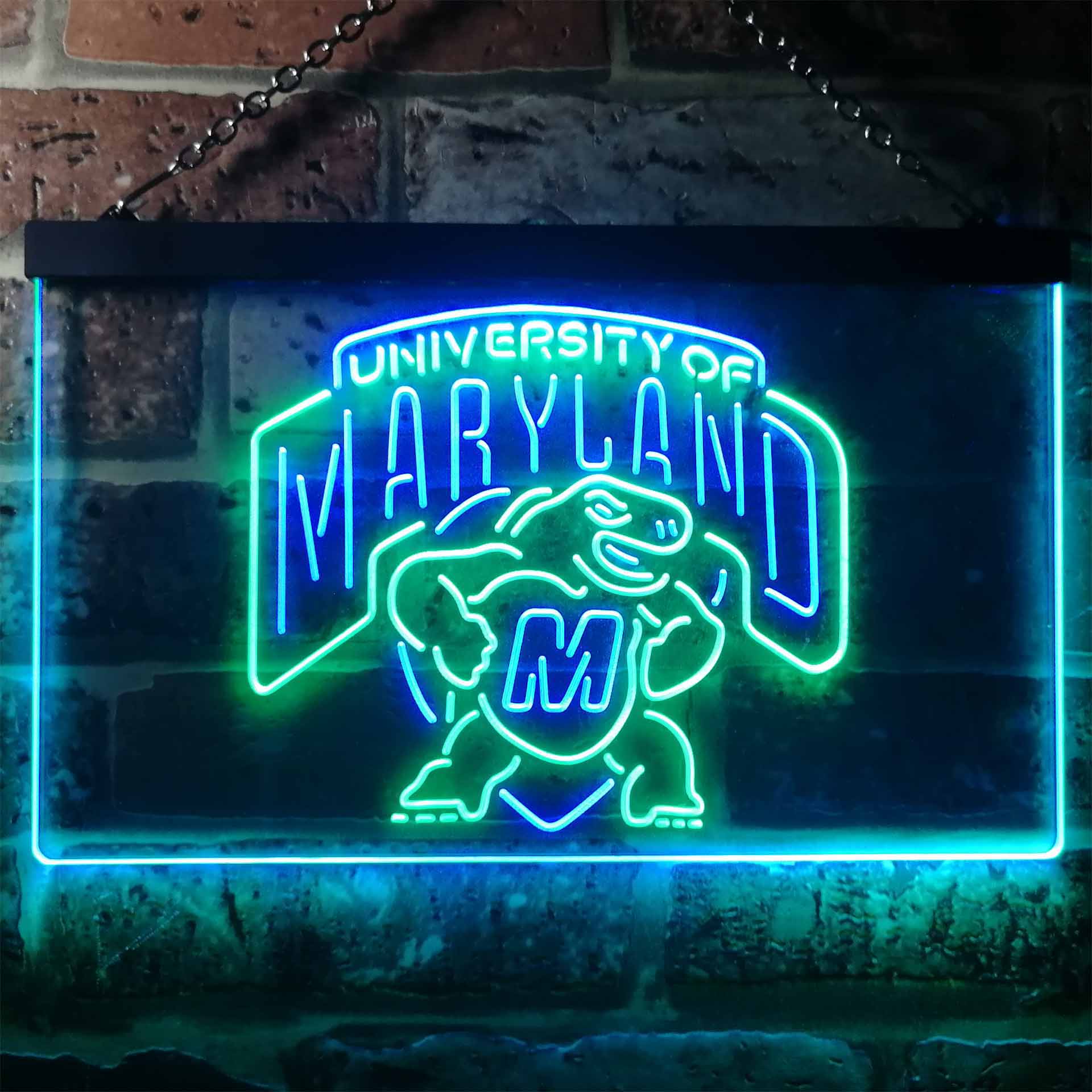 University Of Maryland Sport Team Club Terrapinses LED Neon Sign